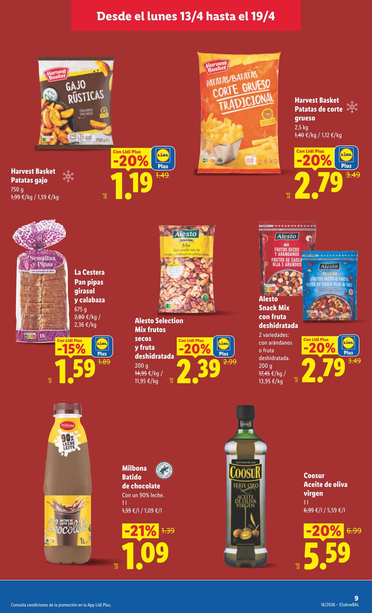Folleto Lidl 13.04.2026 - 19.04.2026