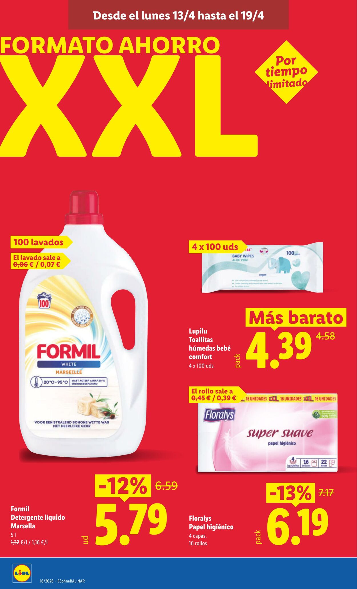 Folleto Lidl 13.04.2026 - 19.04.2026