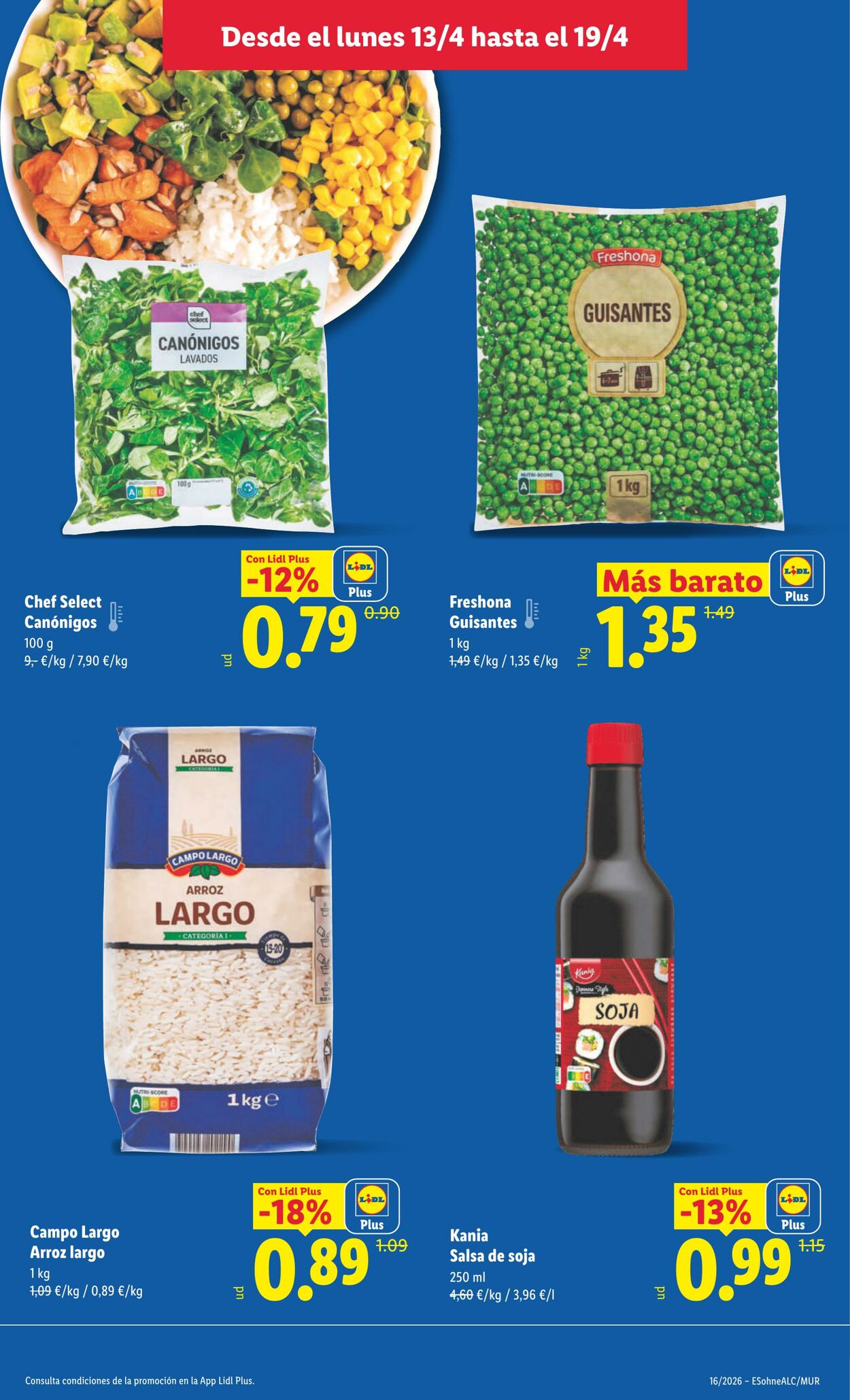 Folleto Lidl 13.04.2026 - 19.04.2026