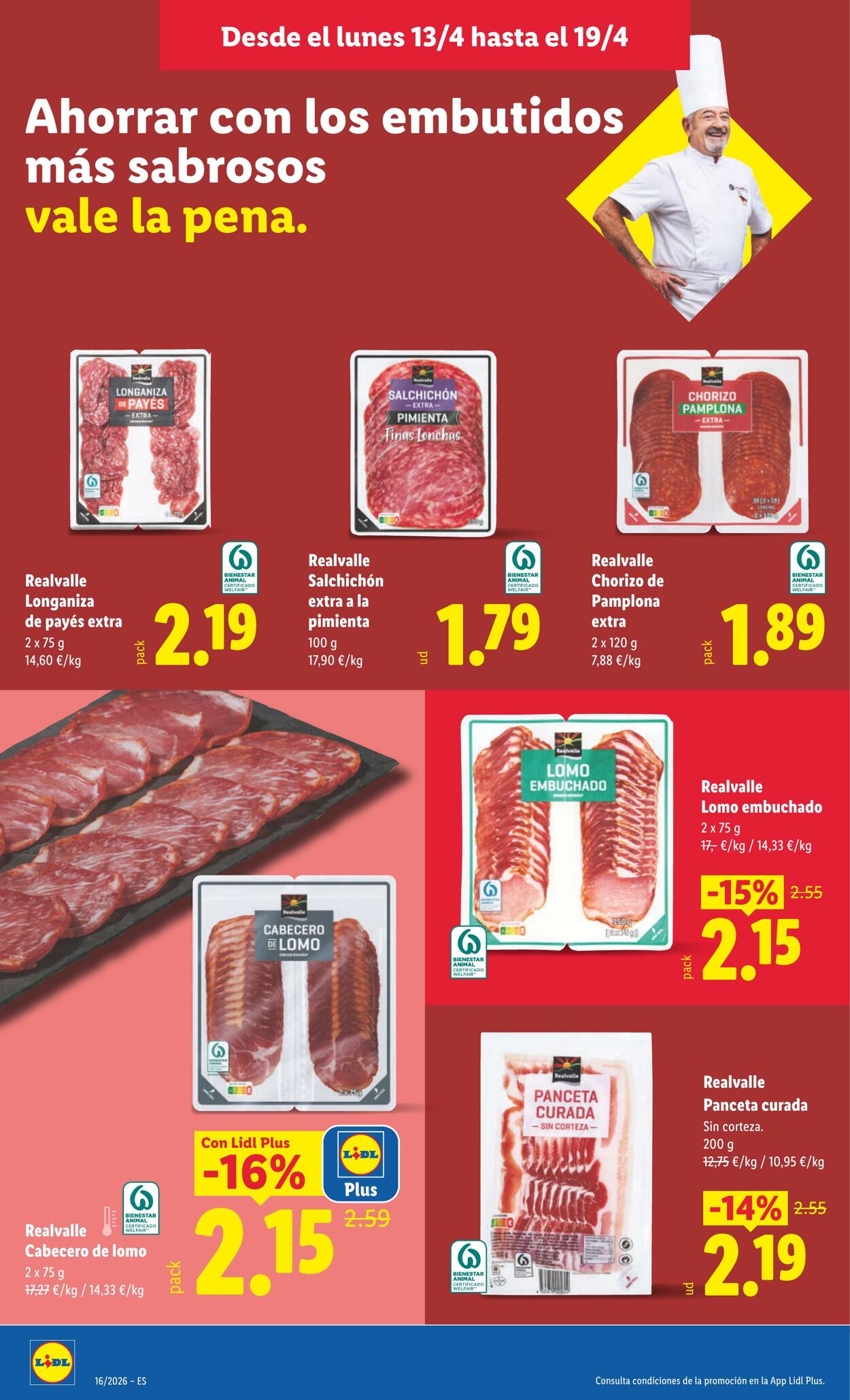 Folleto Lidl 13.04.2026 - 19.04.2026