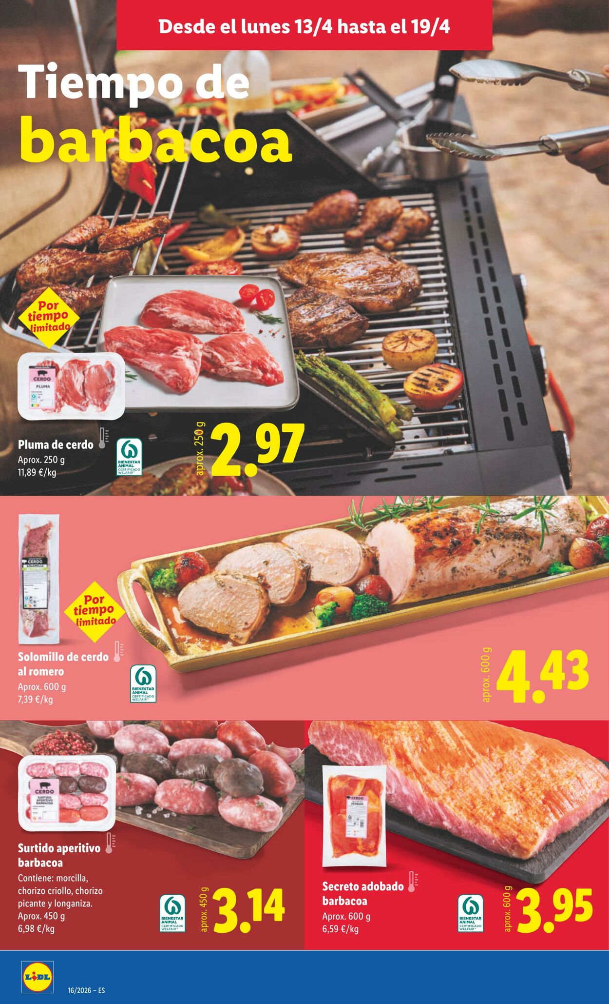 Folleto Lidl 13.04.2026 - 19.04.2026