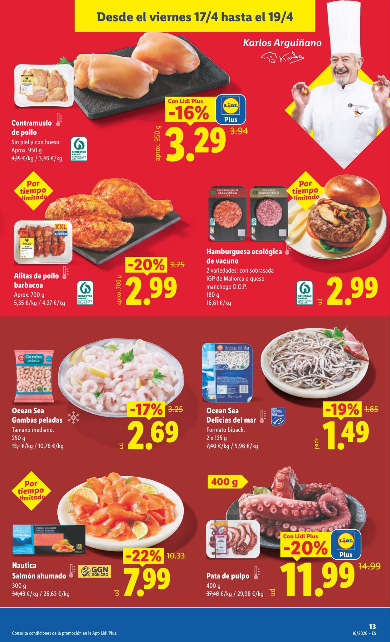 Folleto Lidl 13.04.2026 - 19.04.2026