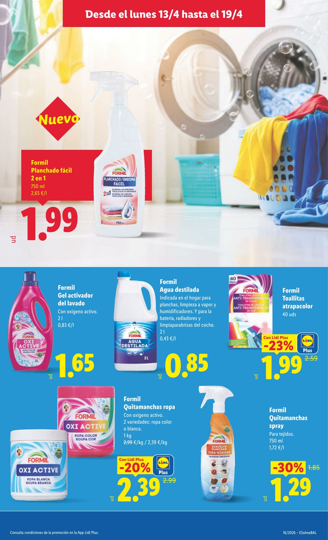 Folleto Lidl 13.04.2026 - 19.04.2026