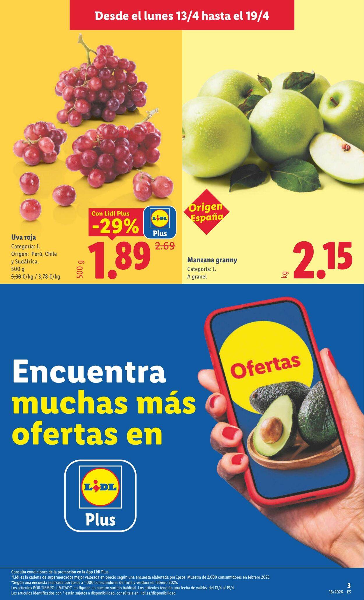 Folleto Lidl 13.04.2026 - 19.04.2026