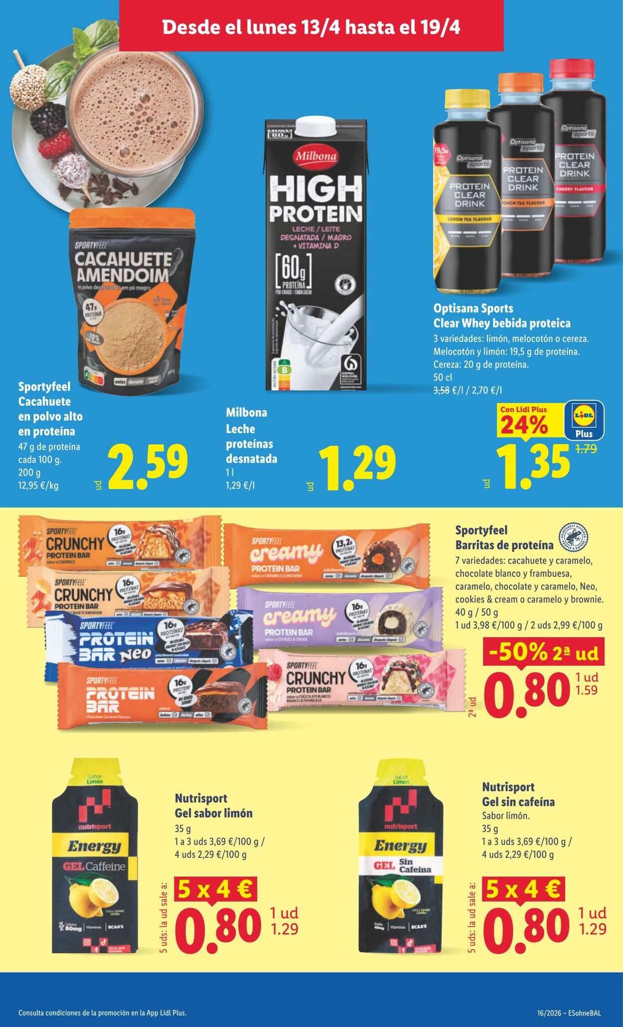 Folleto Lidl 13.04.2026 - 19.04.2026