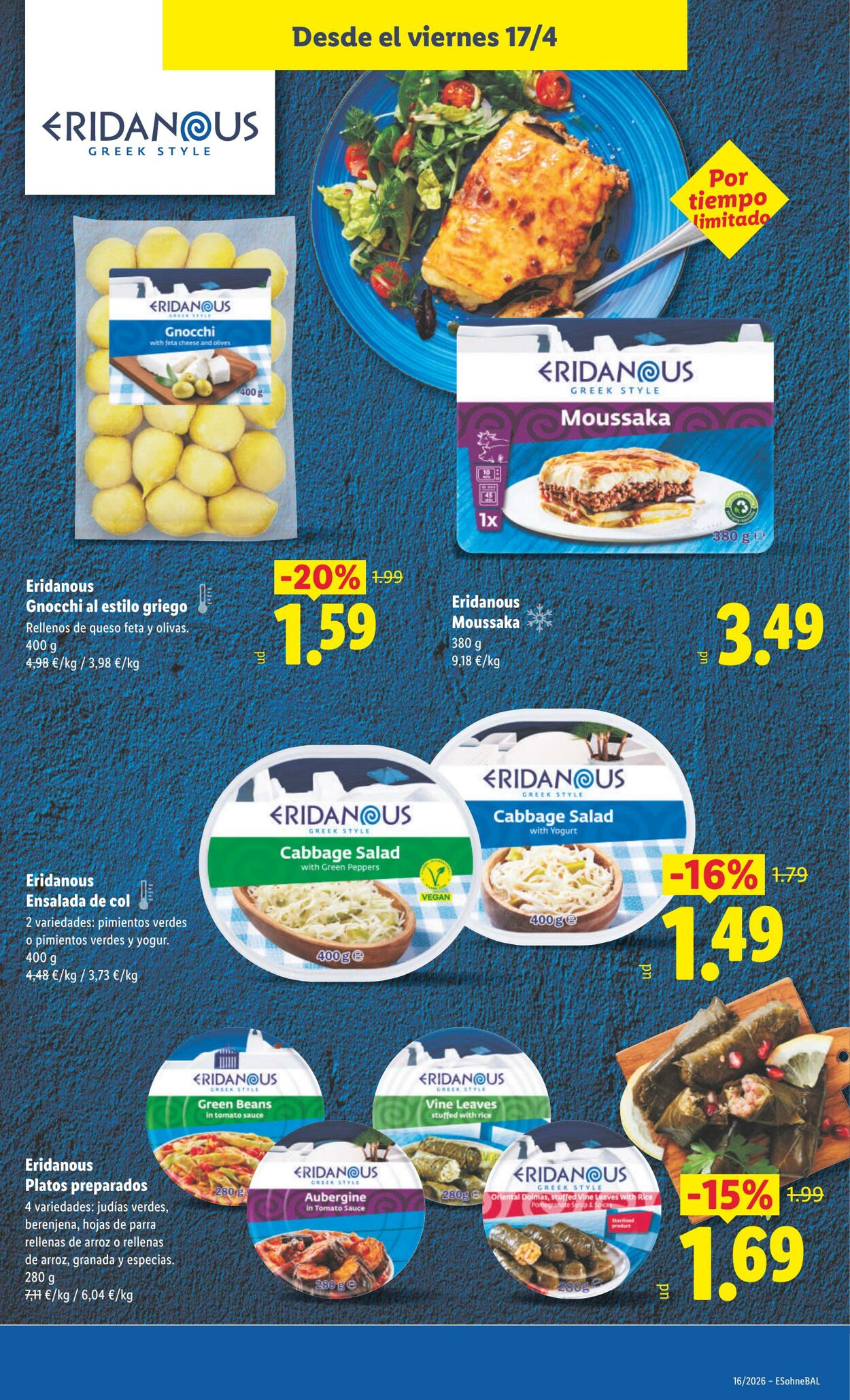 Folleto Lidl 13.04.2026 - 19.04.2026
