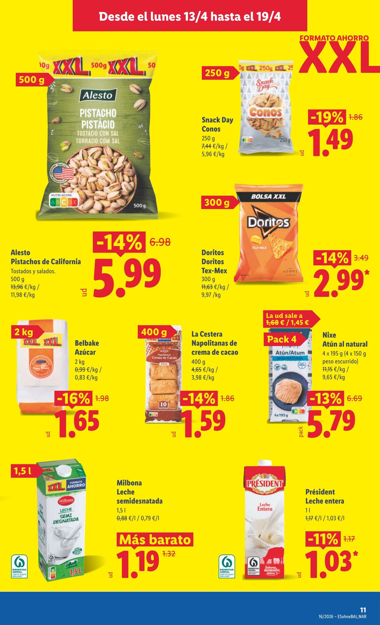 Folleto Lidl 13.04.2026 - 19.04.2026