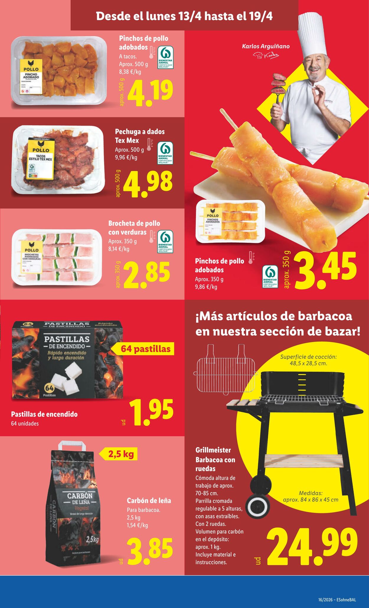 Folleto Lidl 13.04.2026 - 19.04.2026