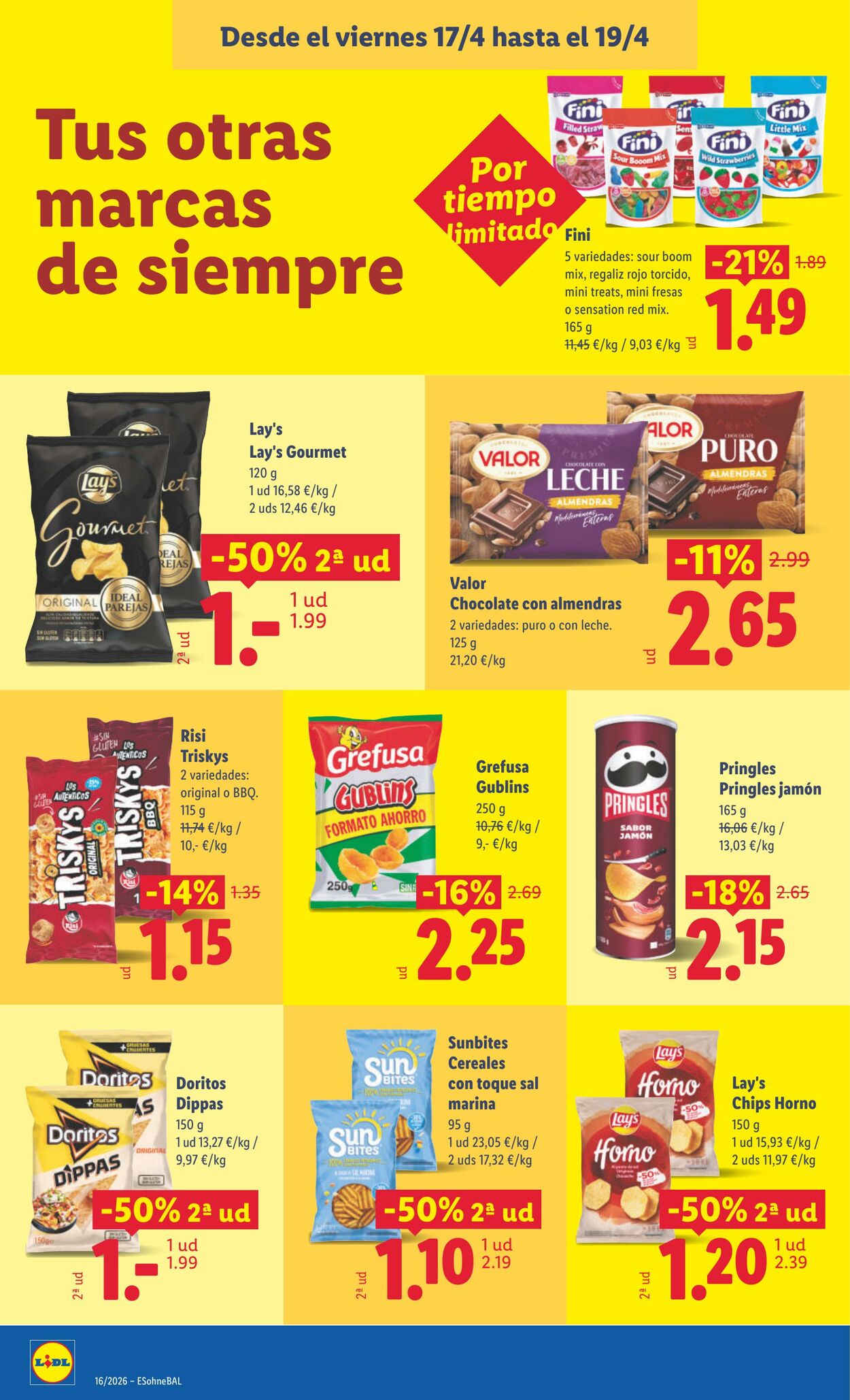 Folleto Lidl 13.04.2026 - 19.04.2026