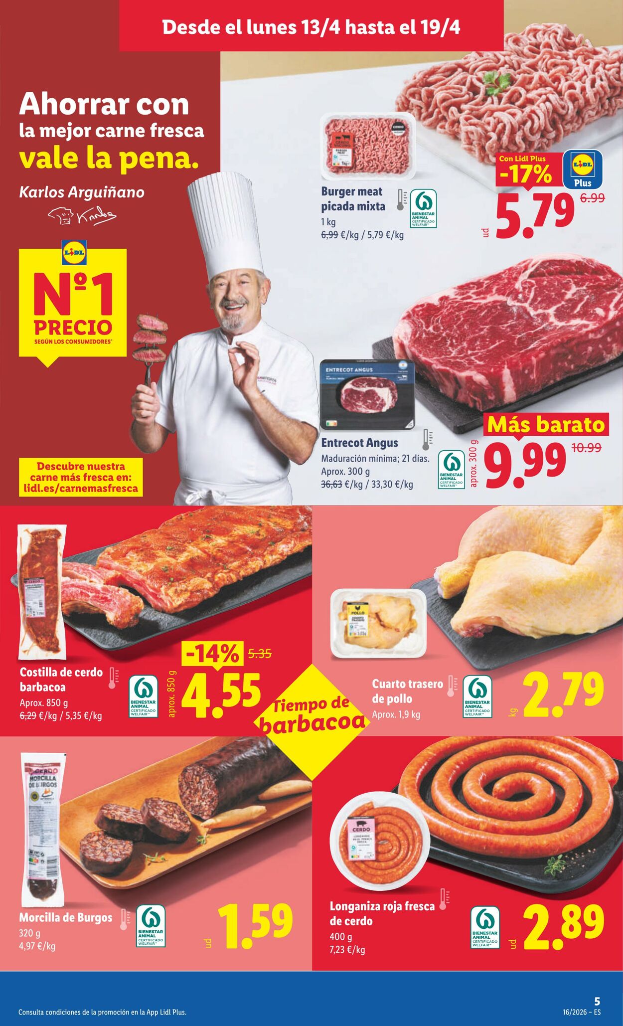 Folleto Lidl 13.04.2026 - 19.04.2026