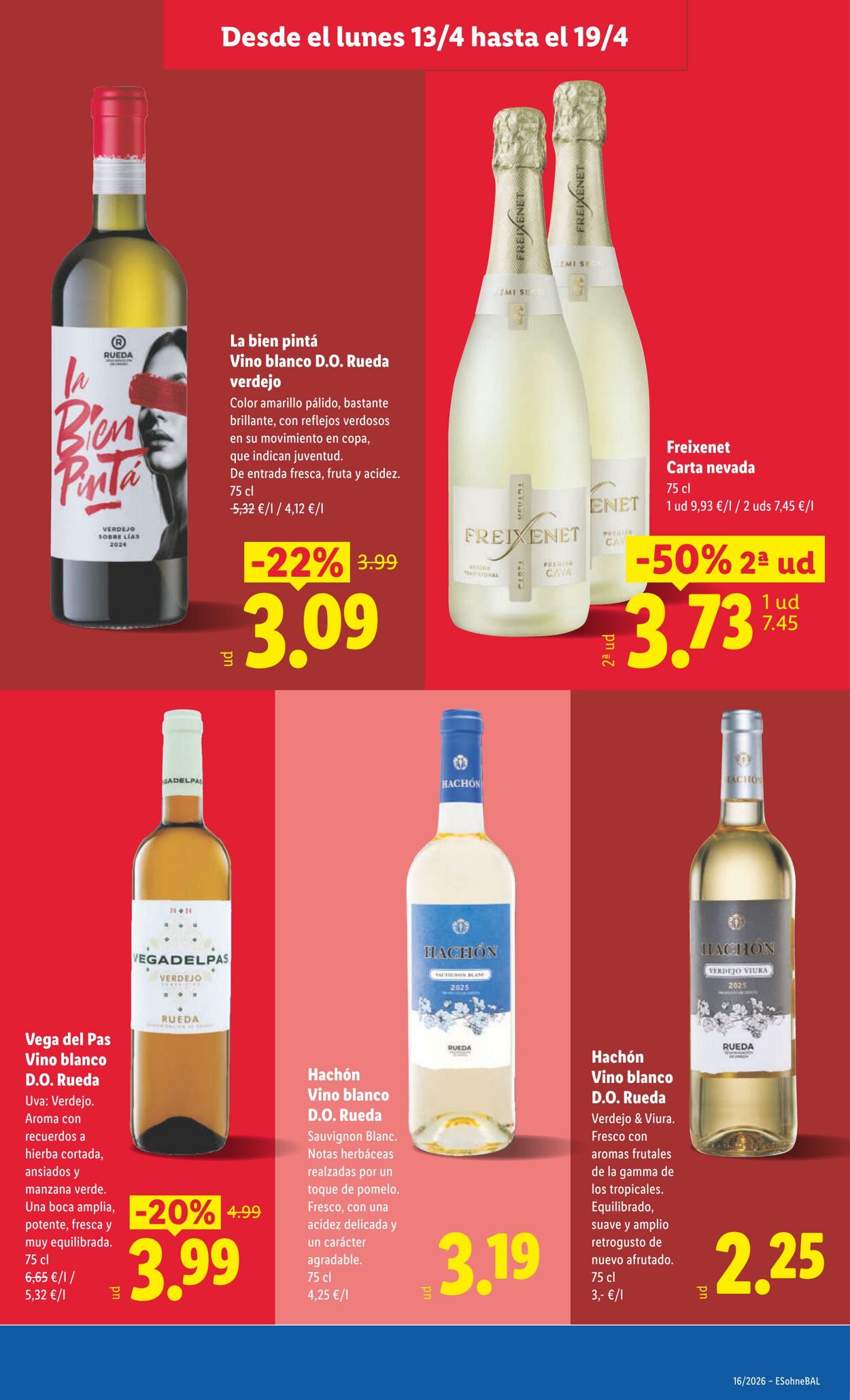Folleto Lidl 13.04.2026 - 19.04.2026