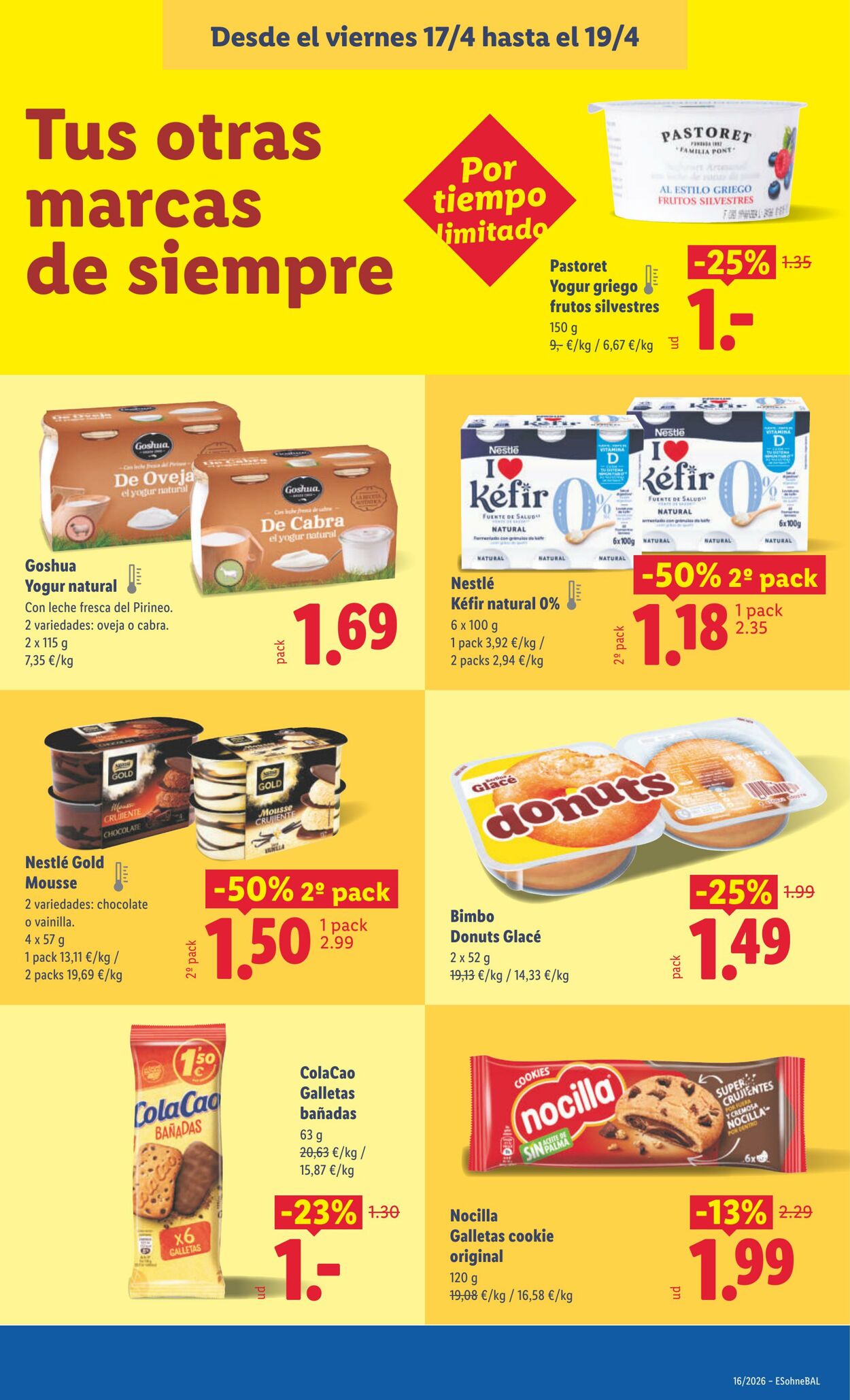 Folleto Lidl 13.04.2026 - 19.04.2026