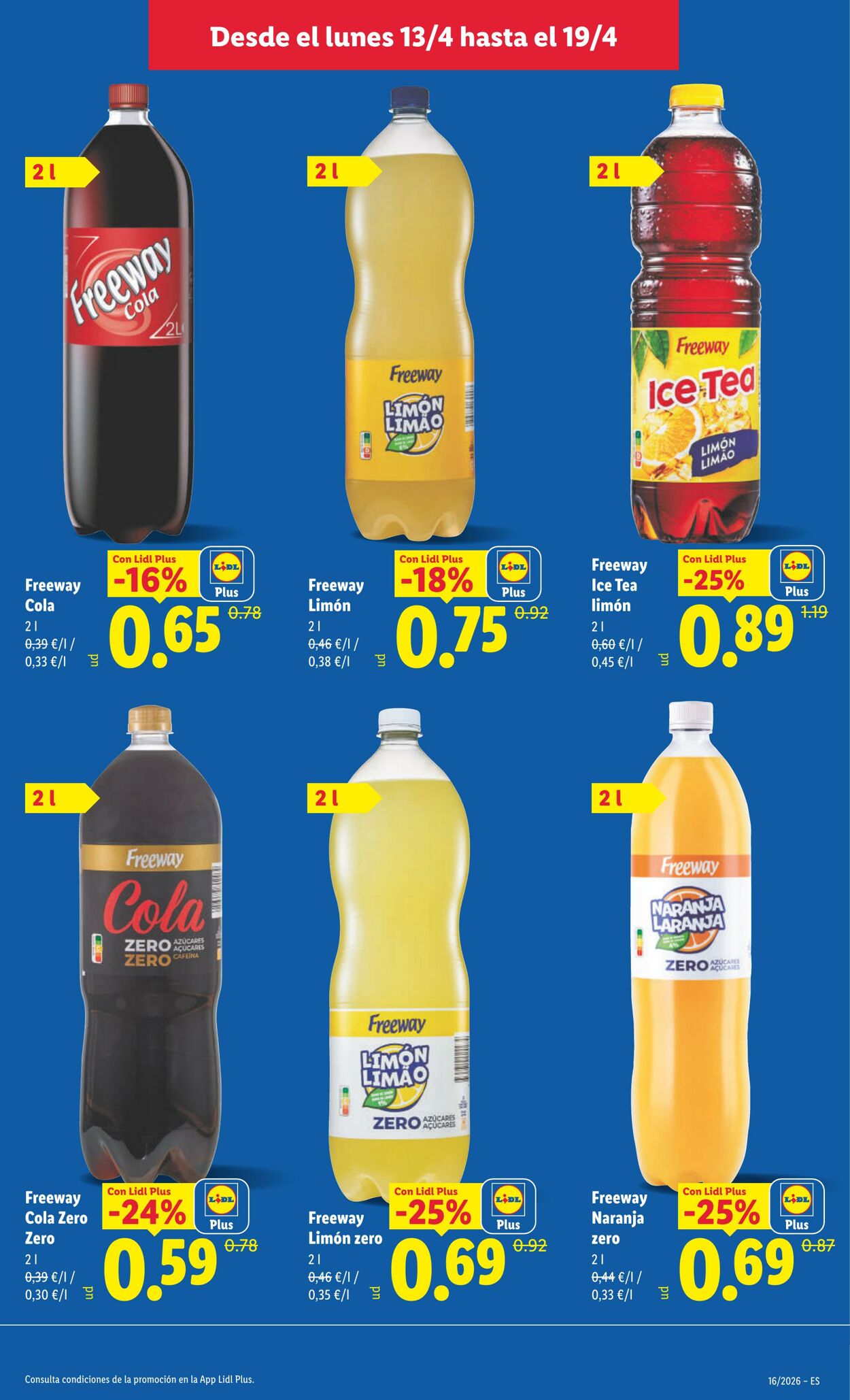 Folleto Lidl 13.04.2026 - 19.04.2026