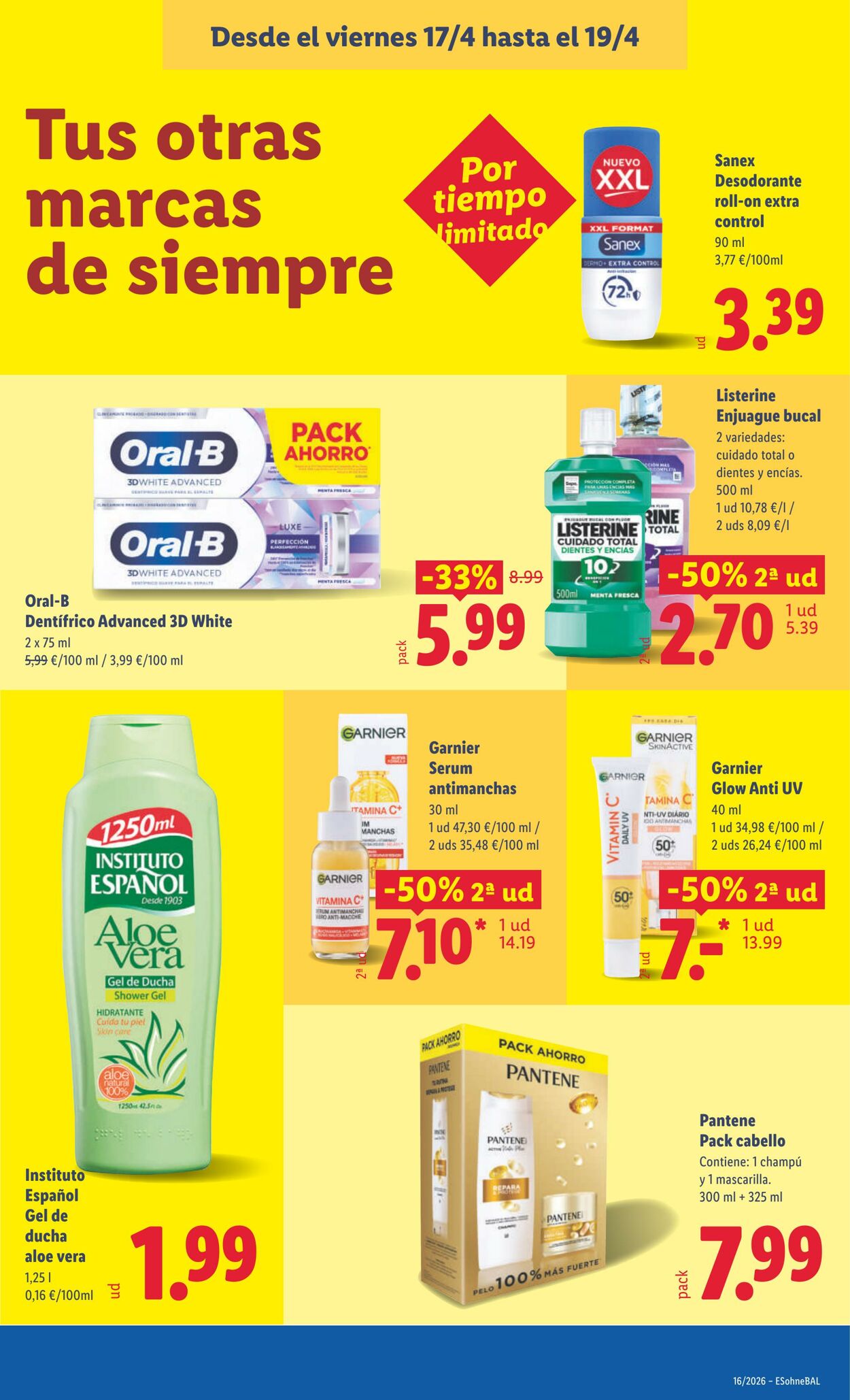 Folleto Lidl 13.04.2026 - 19.04.2026
