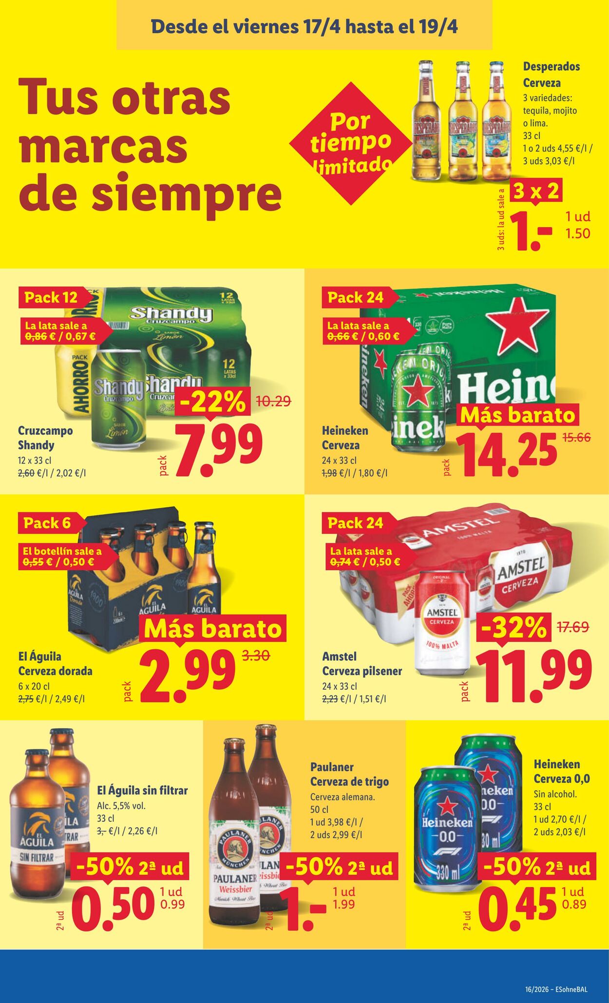 Folleto Lidl 13.04.2026 - 19.04.2026