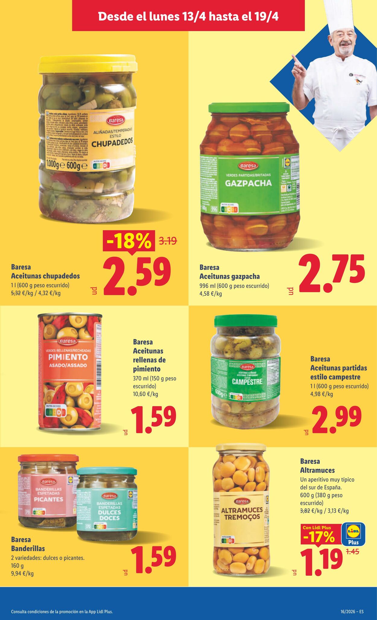 Folleto Lidl 13.04.2026 - 19.04.2026
