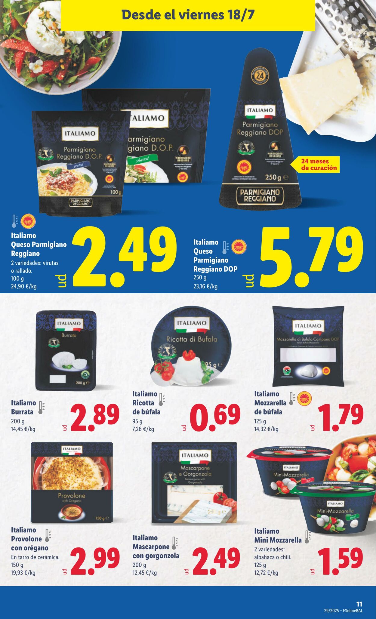 Folleto Lidl 14.07.2025 - 20.07.2025