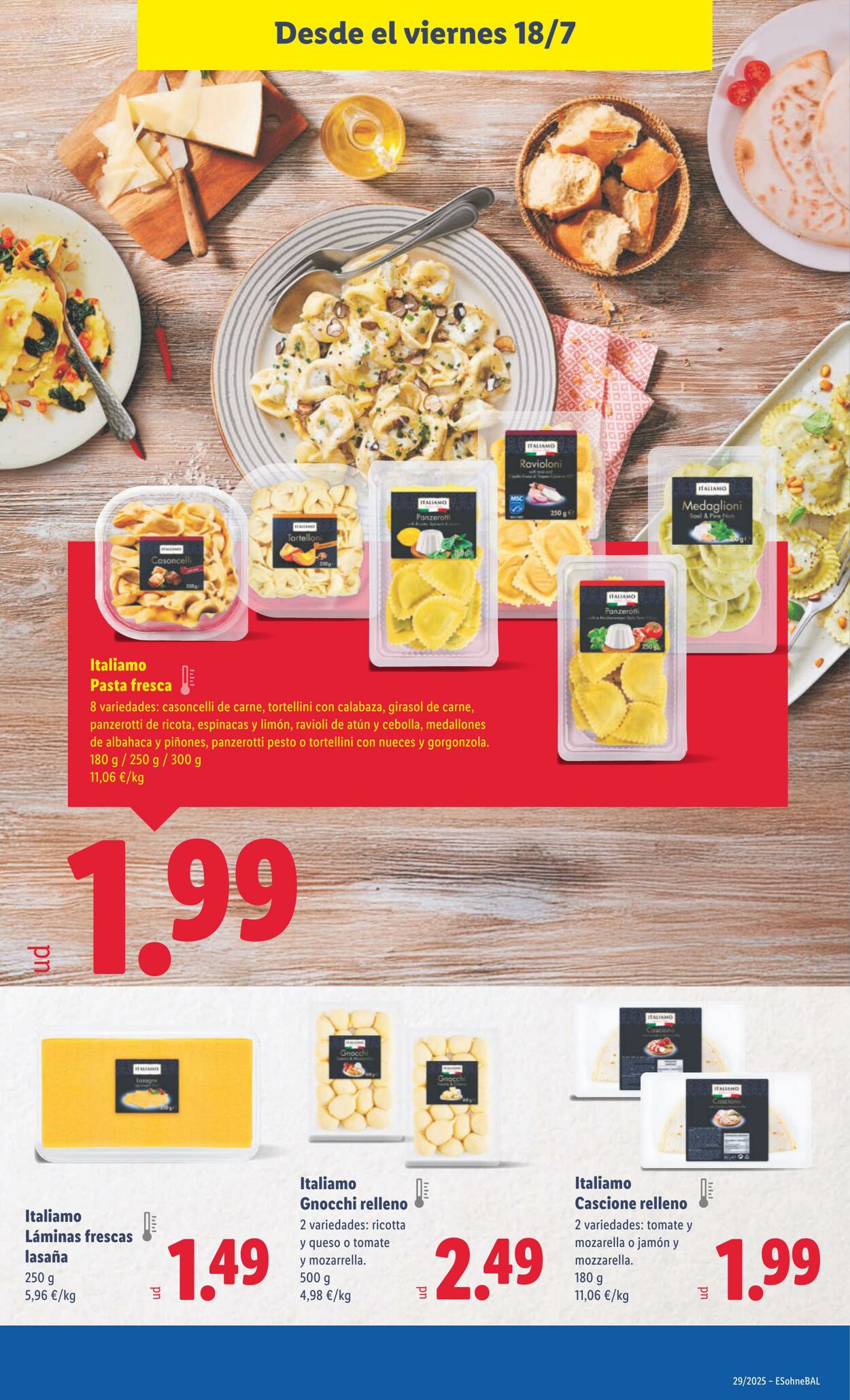Folleto Lidl 14.07.2025 - 20.07.2025