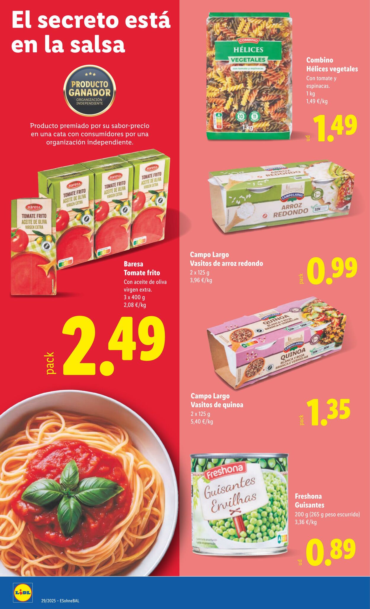 Folleto Lidl 14.07.2025 - 20.07.2025