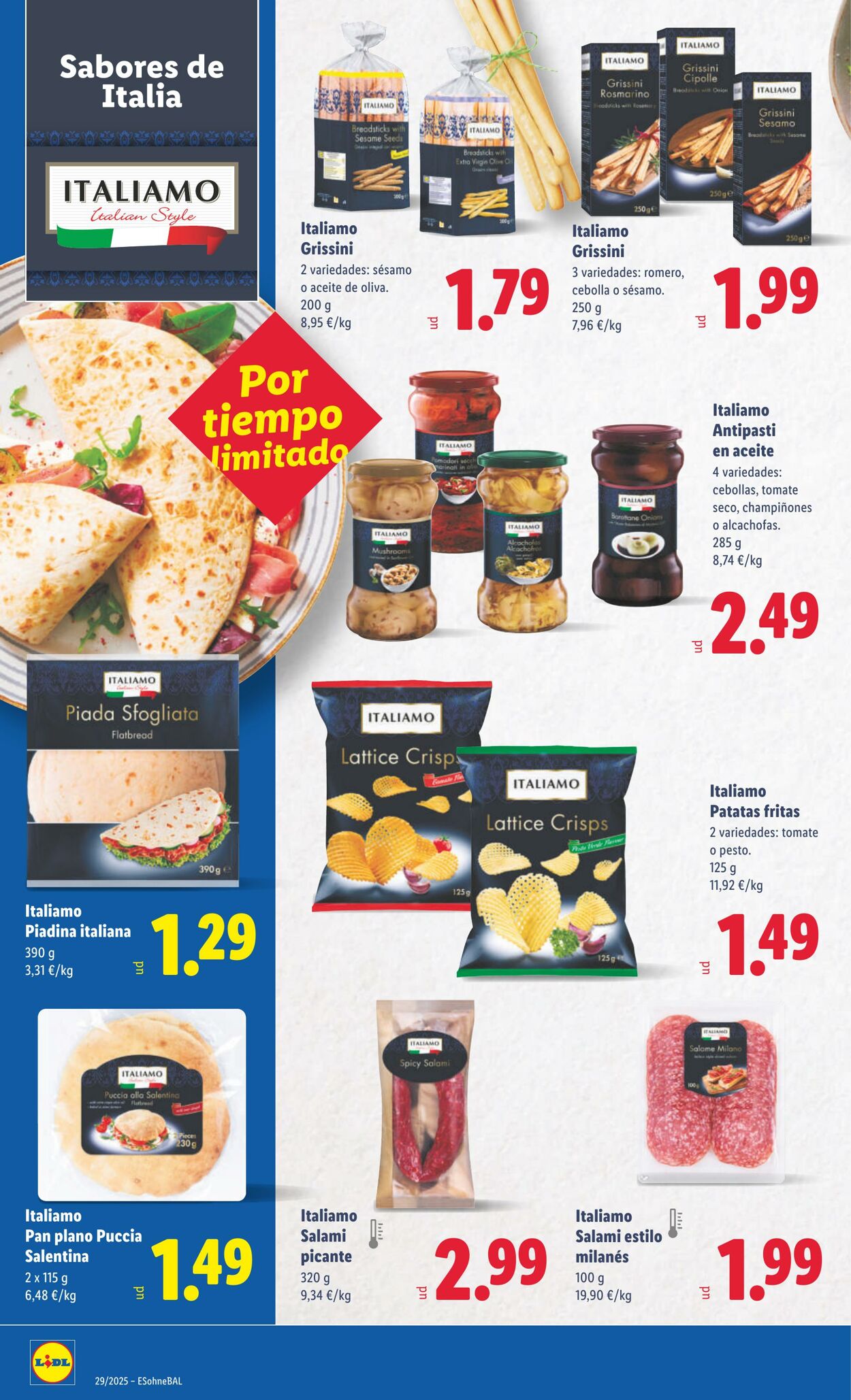 Folleto Lidl 14.07.2025 - 20.07.2025