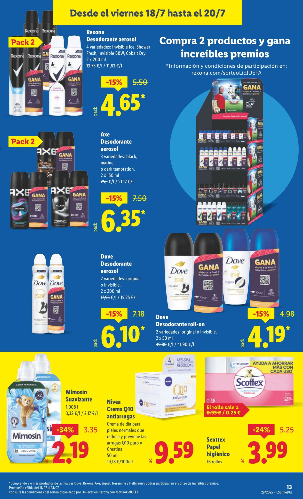 Folleto Lidl 14.07.2025 - 20.07.2025