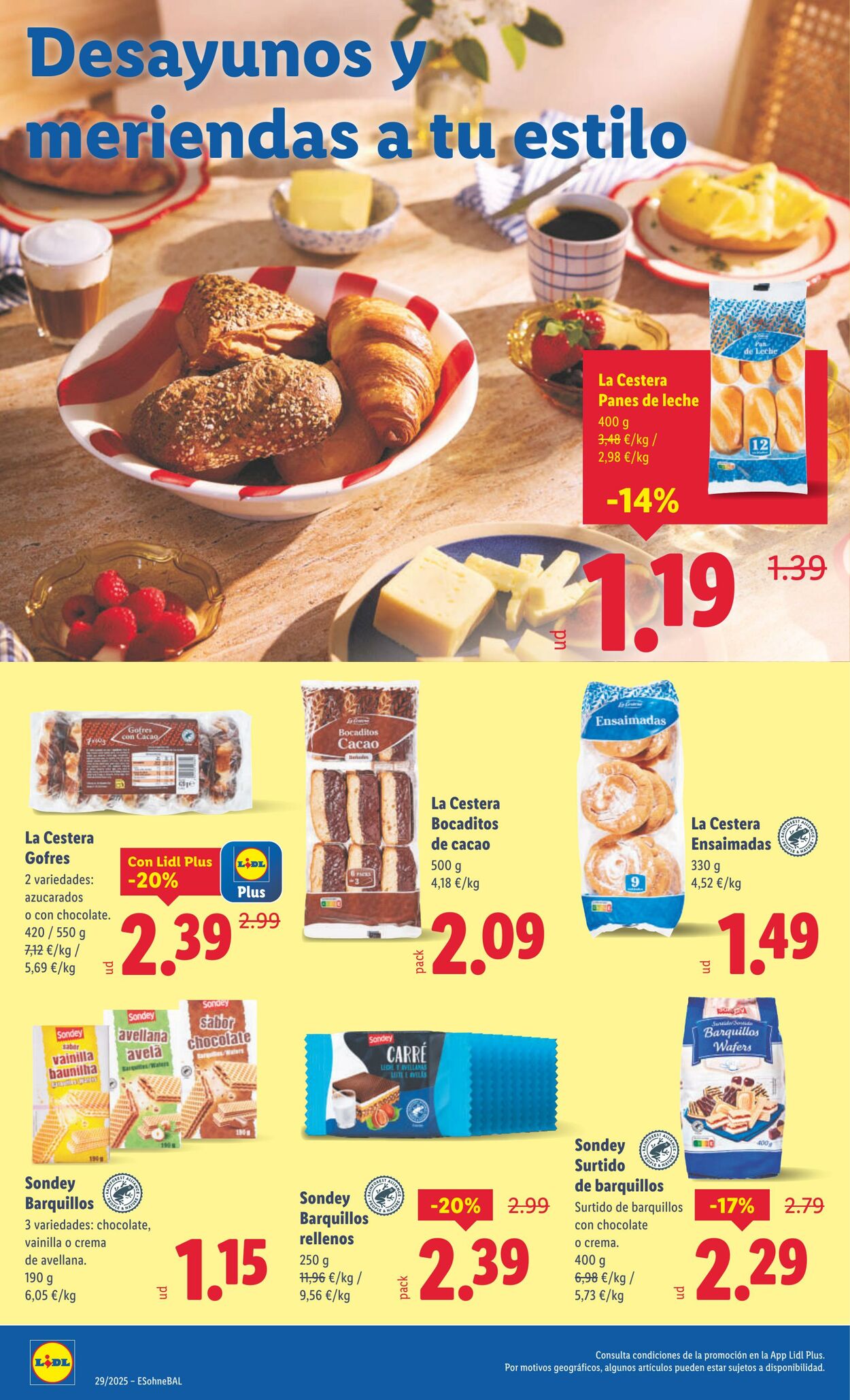 Folleto Lidl 14.07.2025 - 20.07.2025