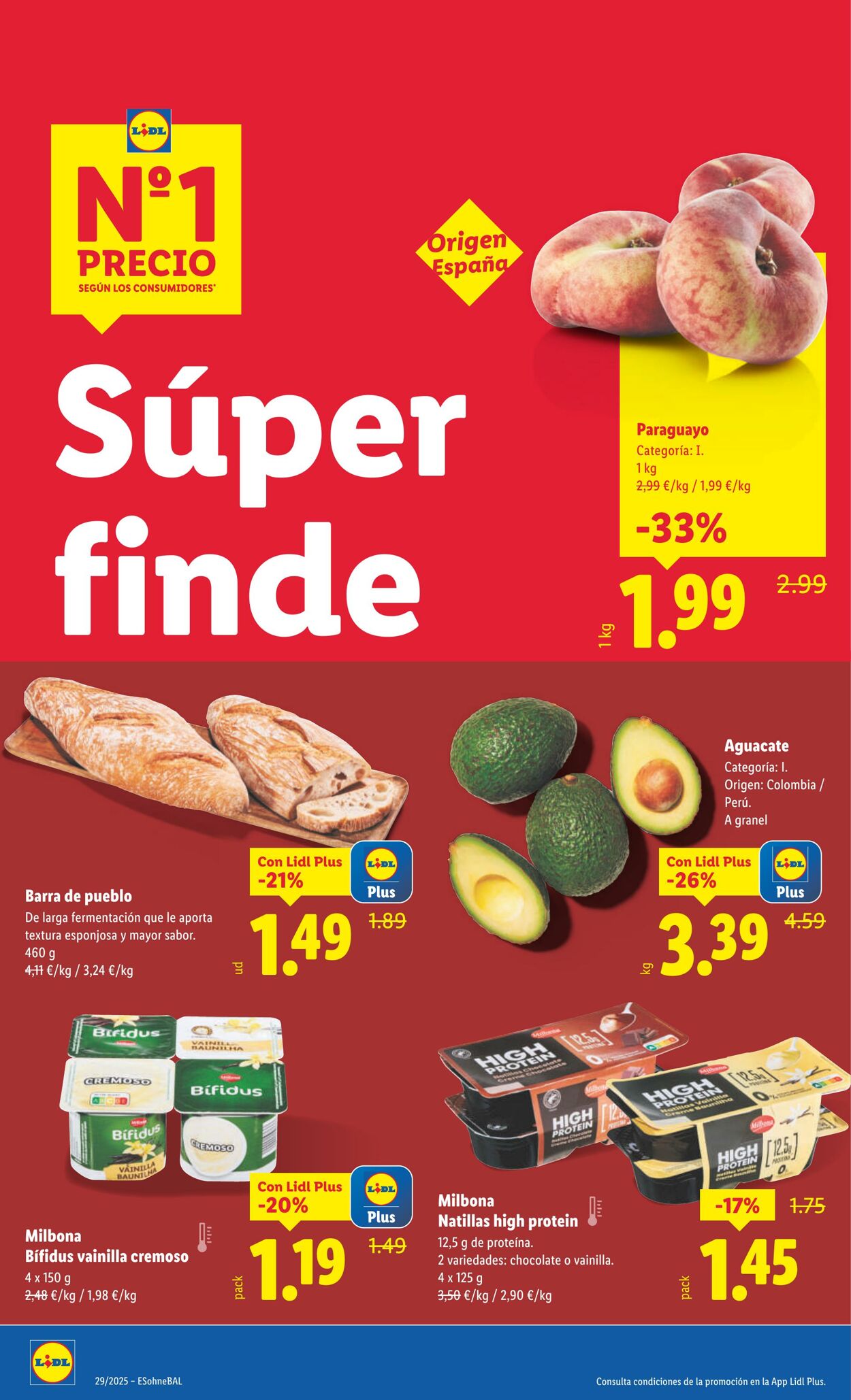 Folleto Lidl 14.07.2025 - 20.07.2025