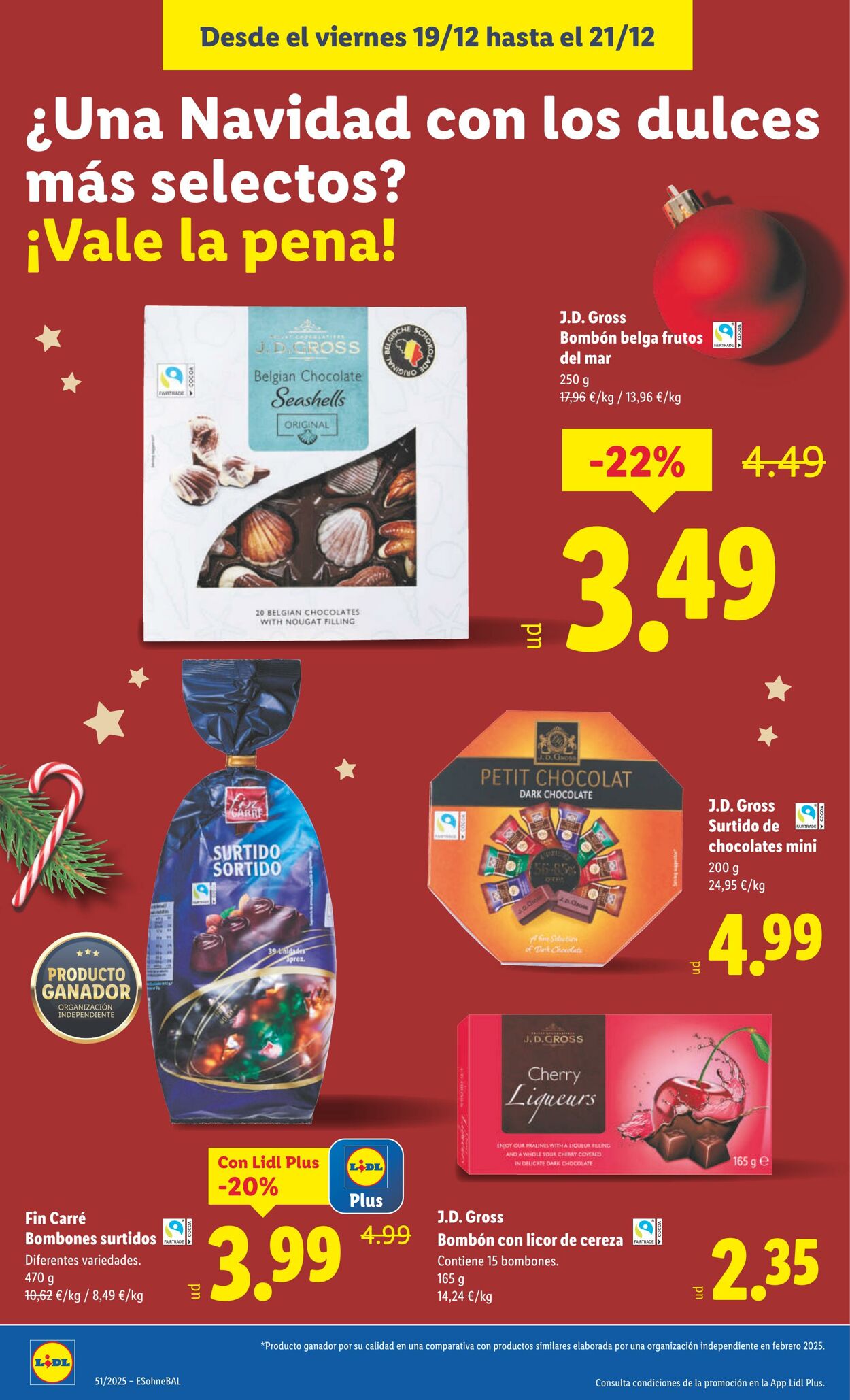 Folleto Lidl 15.12.2025 - 21.12.2025