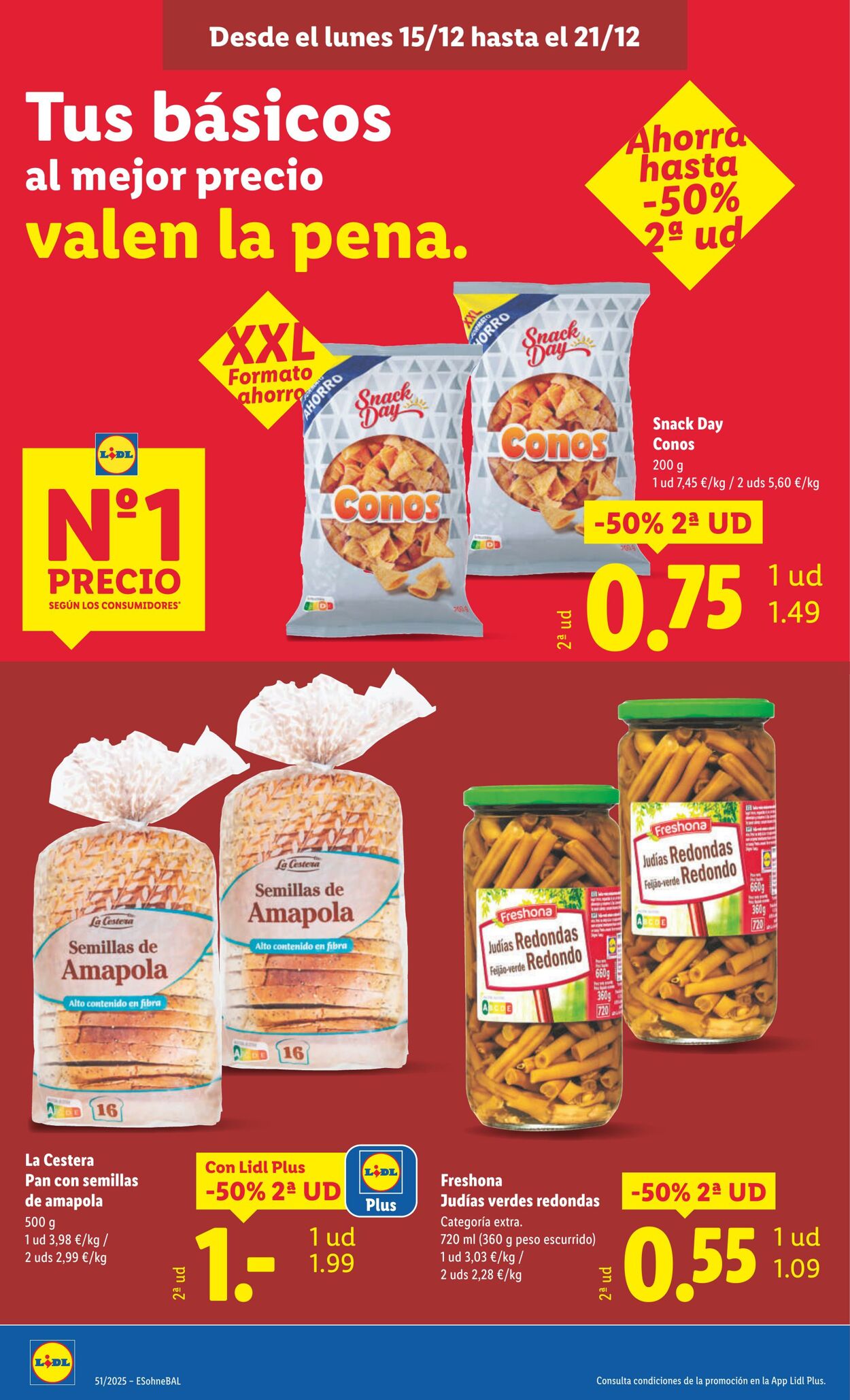 Folleto Lidl 15.12.2025 - 21.12.2025