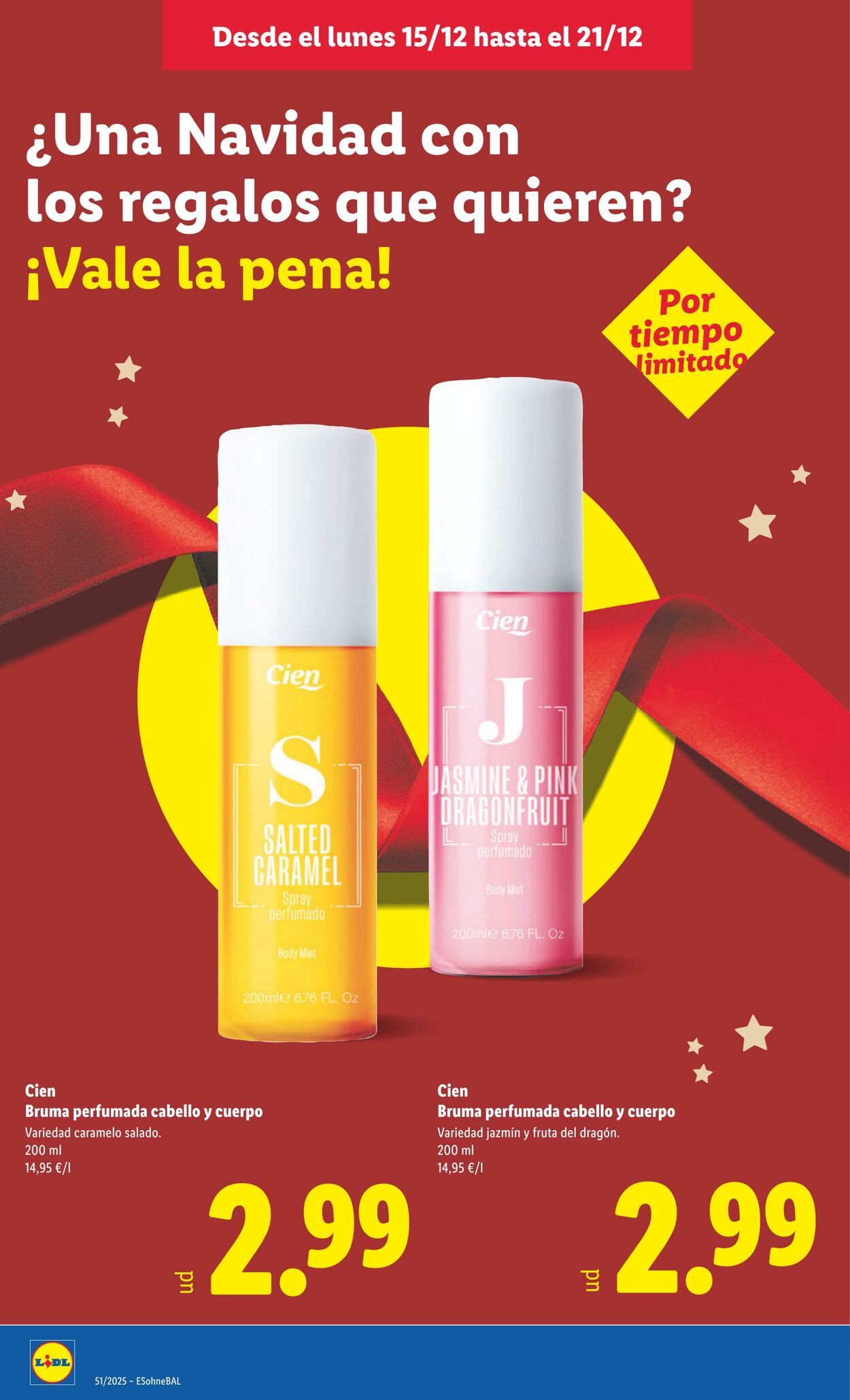 Folleto Lidl 15.12.2025 - 21.12.2025