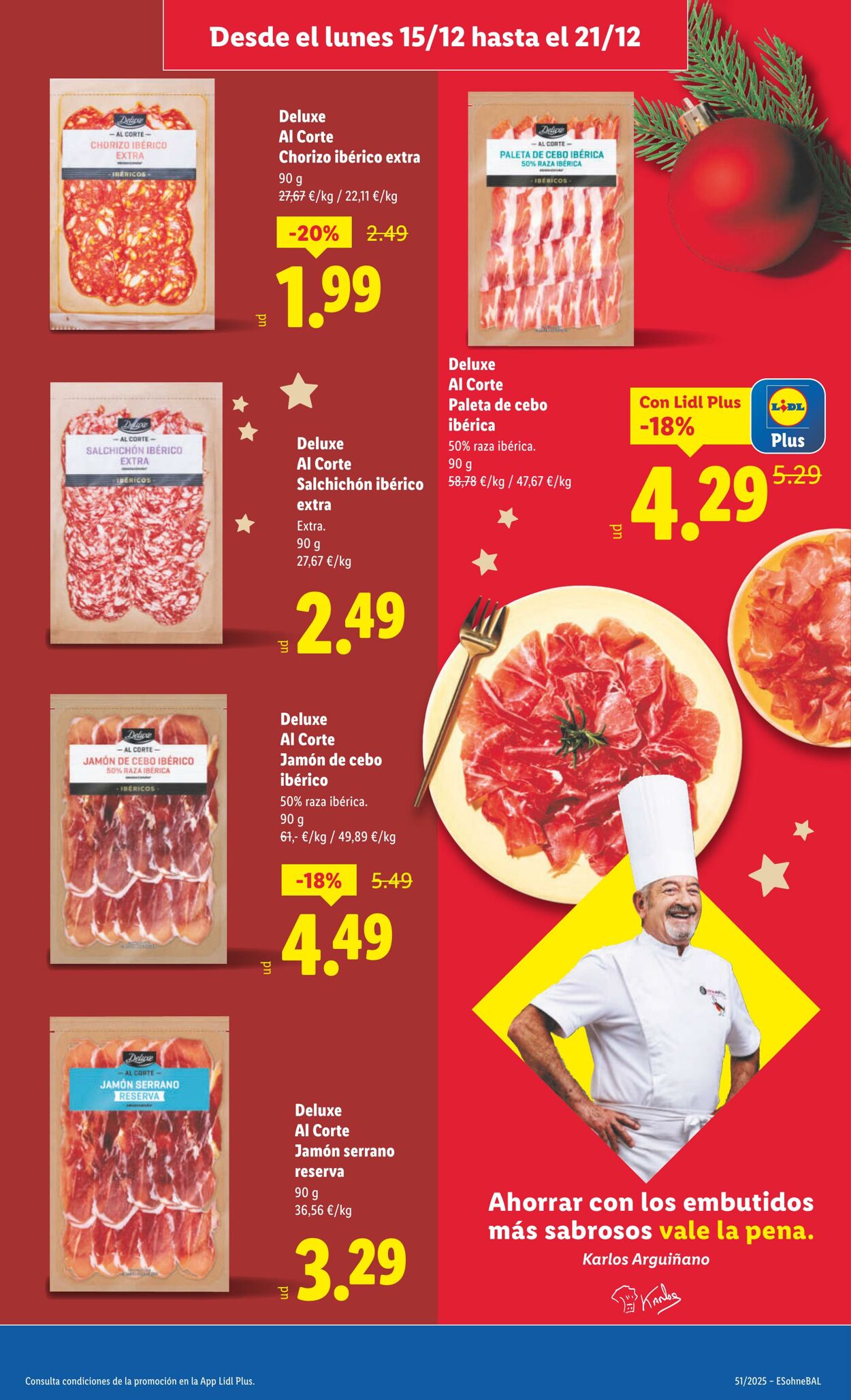 Folleto Lidl 15.12.2025 - 21.12.2025