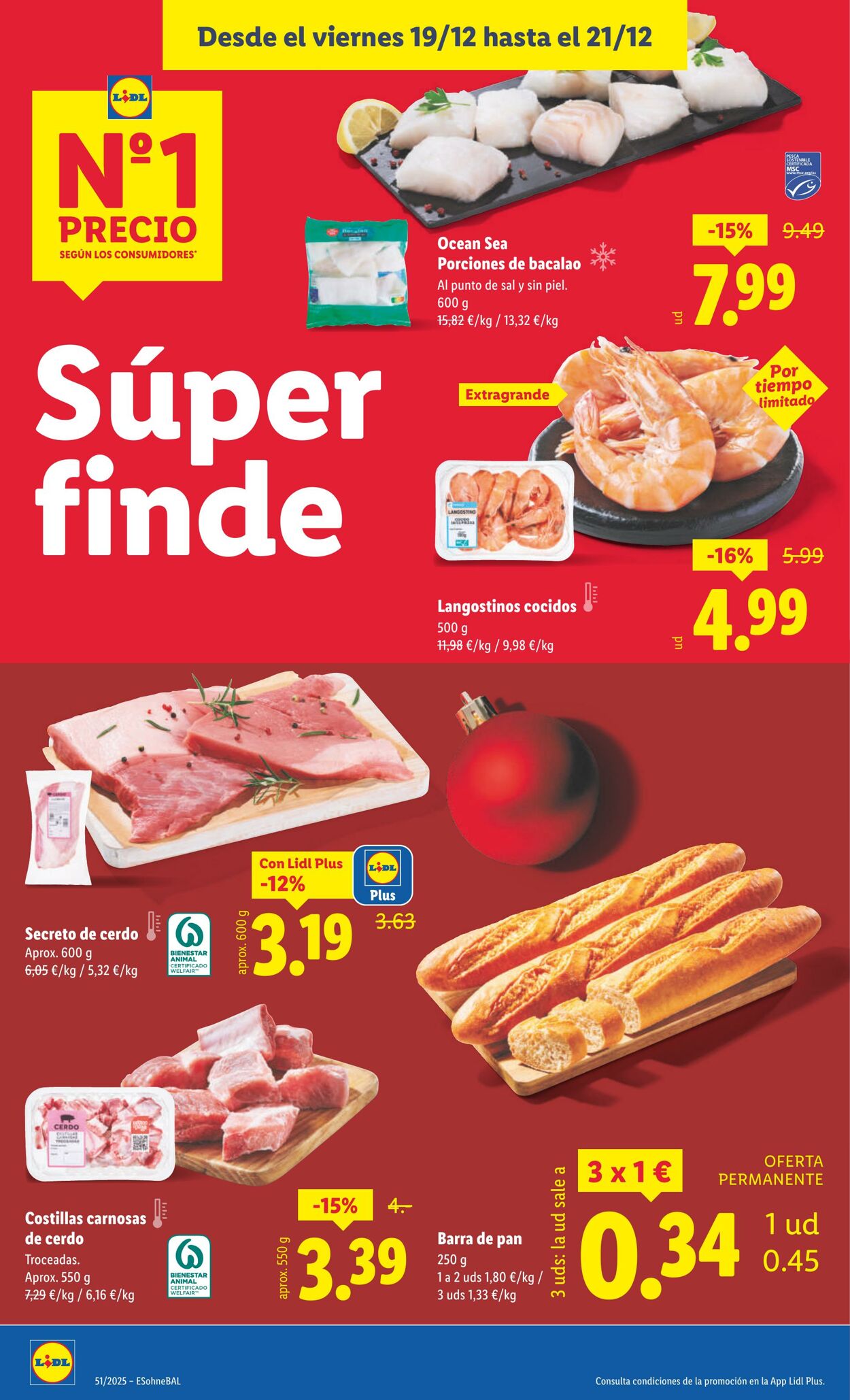 Folleto Lidl 15.12.2025 - 21.12.2025
