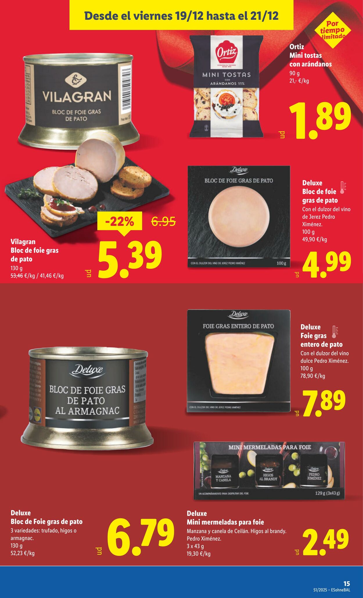 Folleto Lidl 15.12.2025 - 21.12.2025