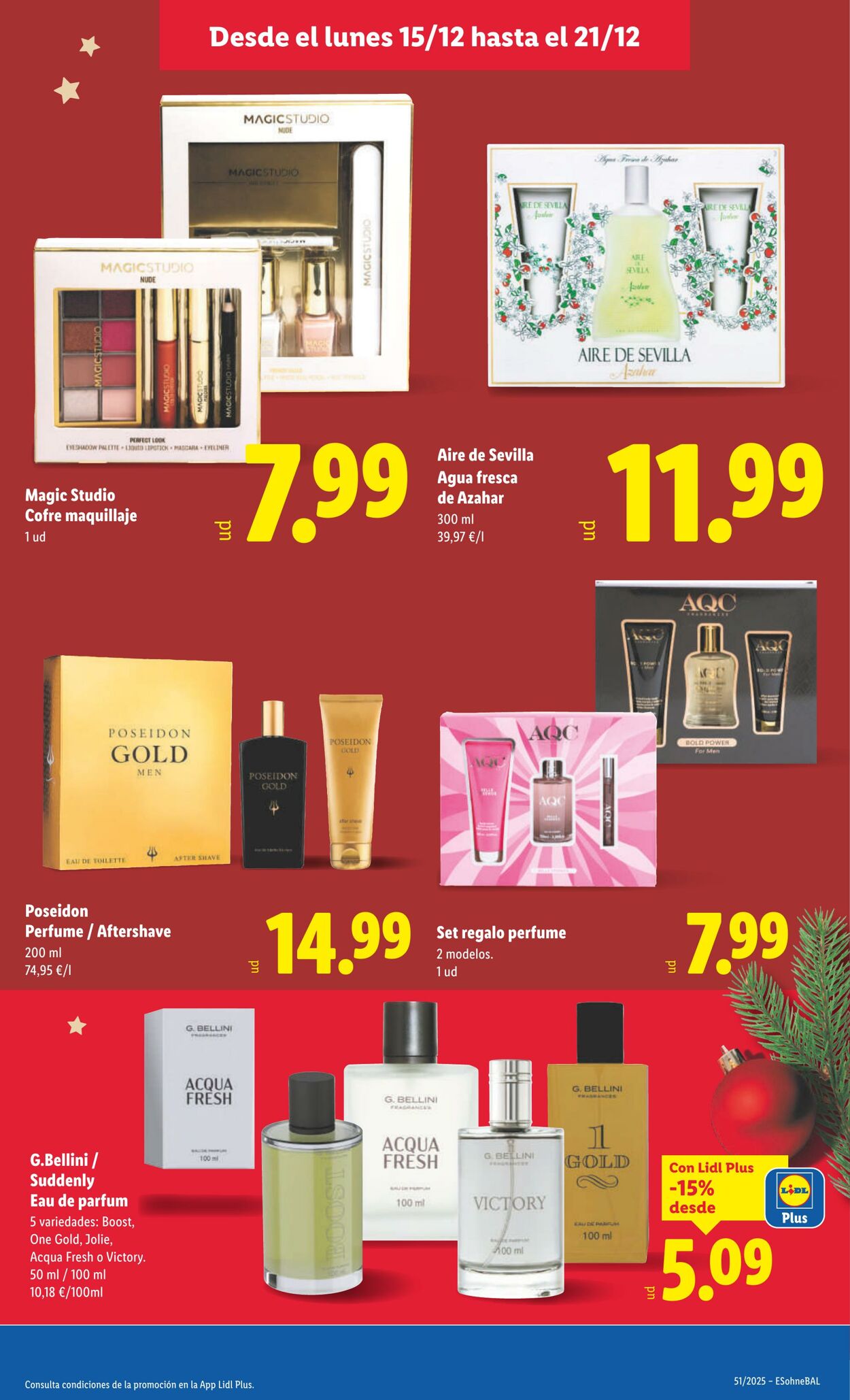 Folleto Lidl 15.12.2025 - 21.12.2025