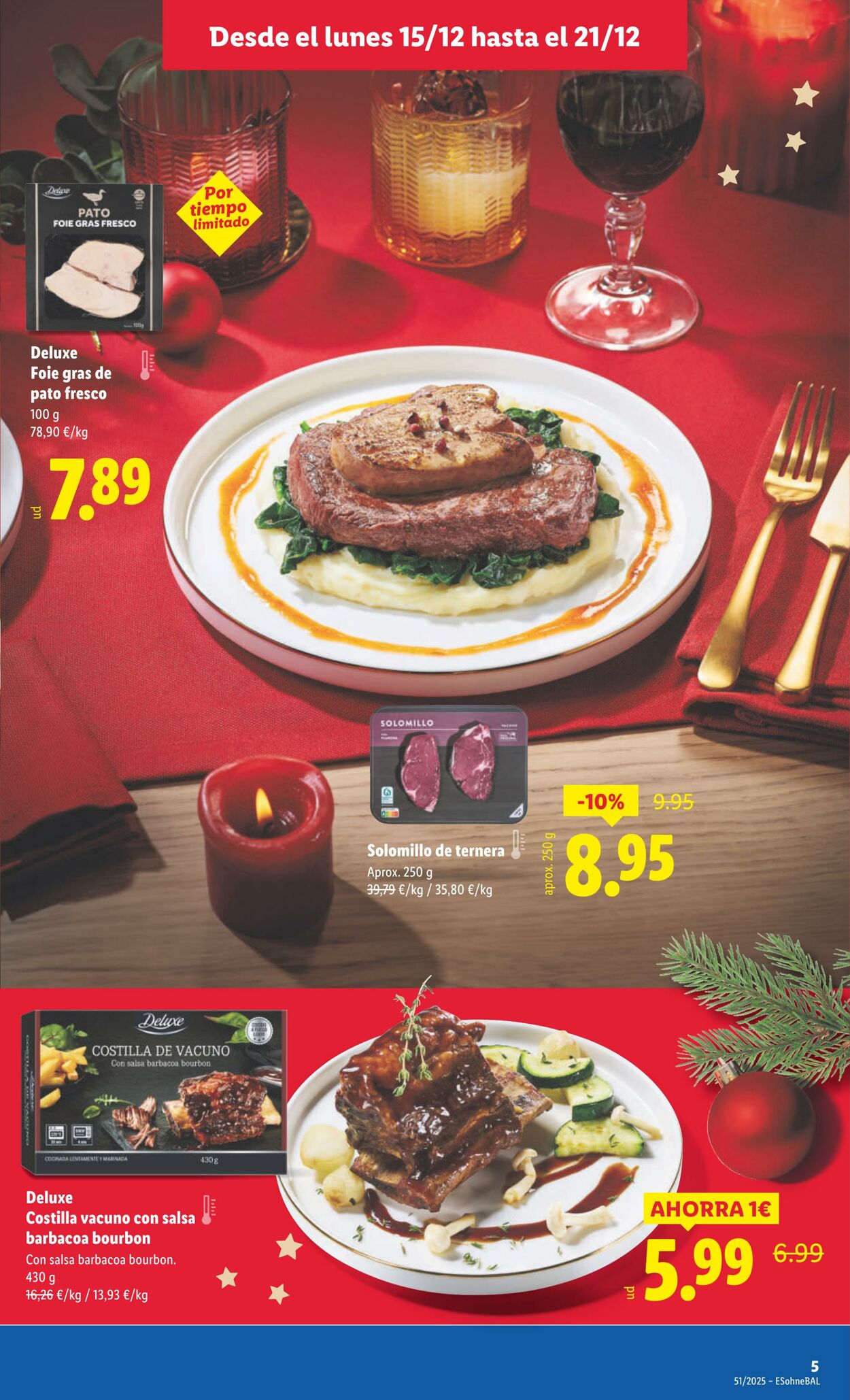 Folleto Lidl 15.12.2025 - 21.12.2025