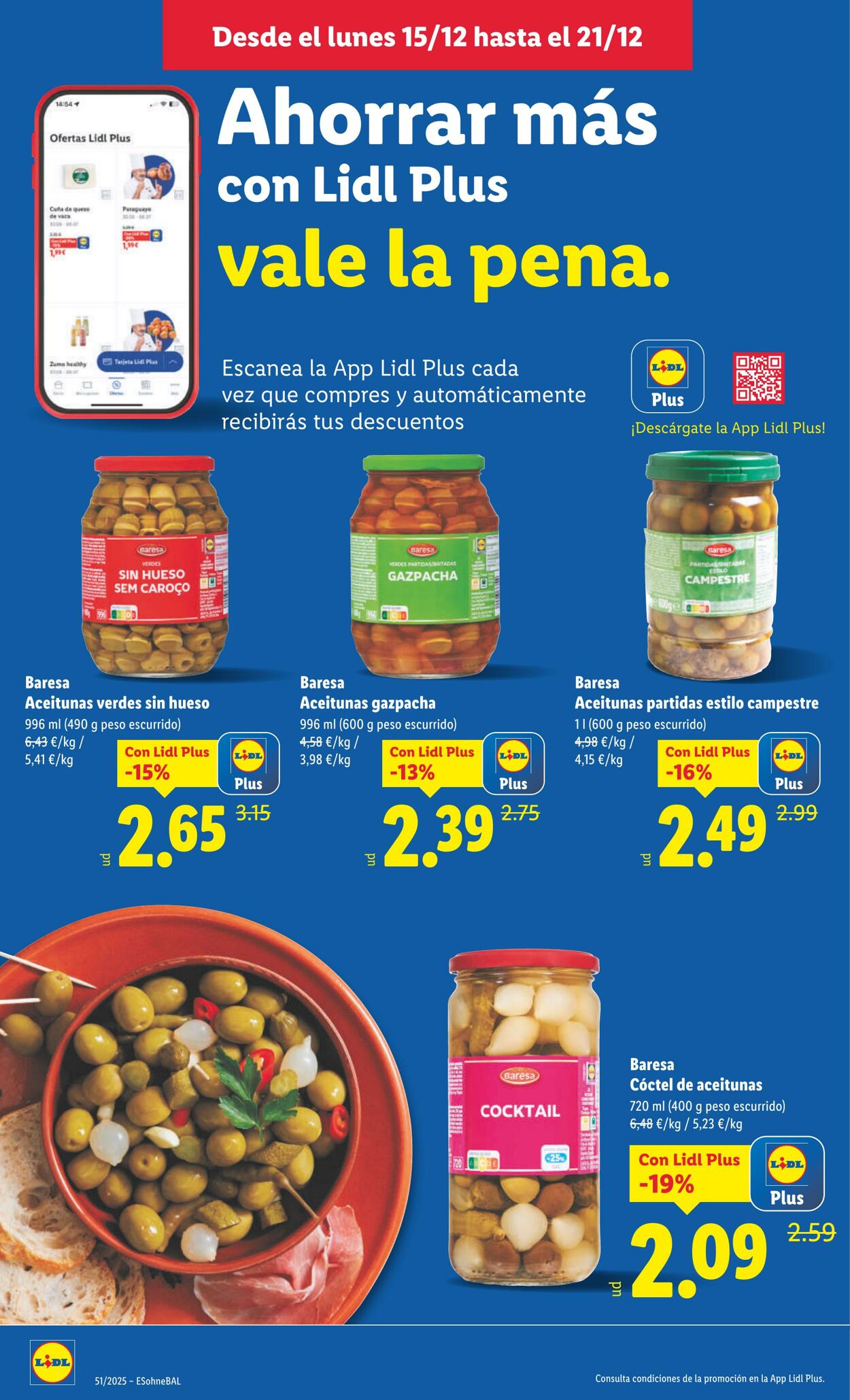 Folleto Lidl 15.12.2025 - 21.12.2025