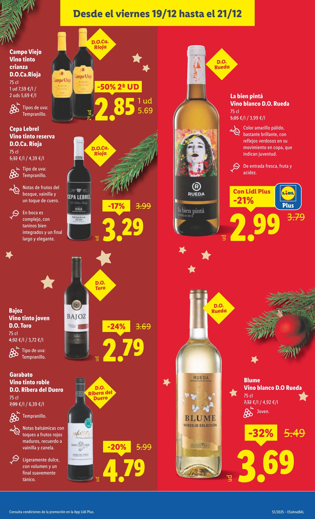 Folleto Lidl 15.12.2025 - 21.12.2025
