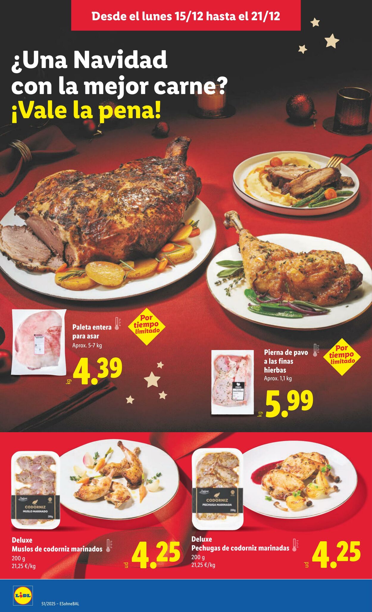 Folleto Lidl 15.12.2025 - 21.12.2025