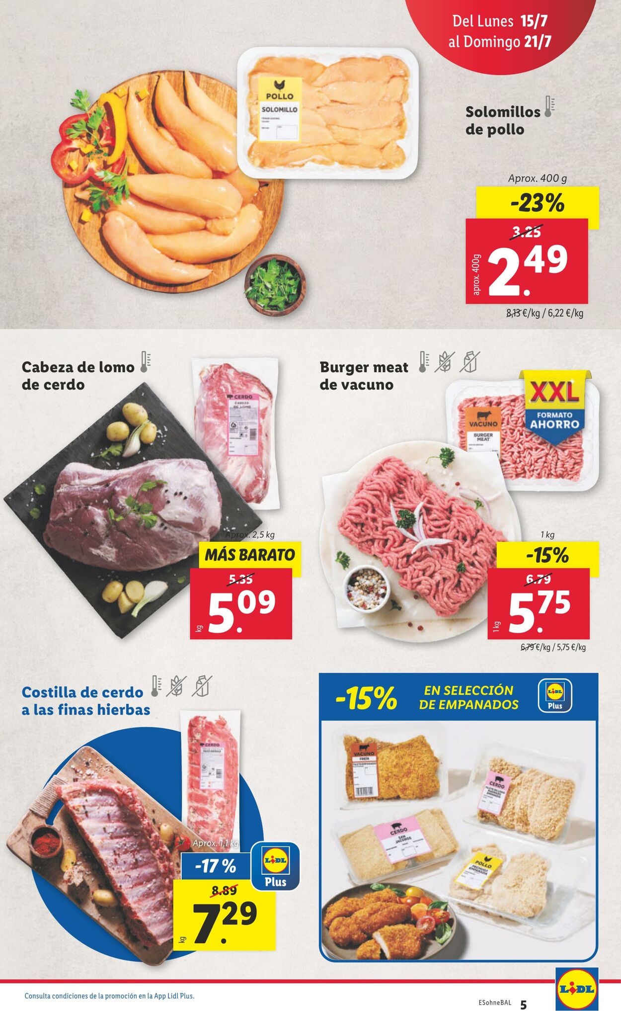 Folleto Lidl 15.07.2024 - 21.07.2024