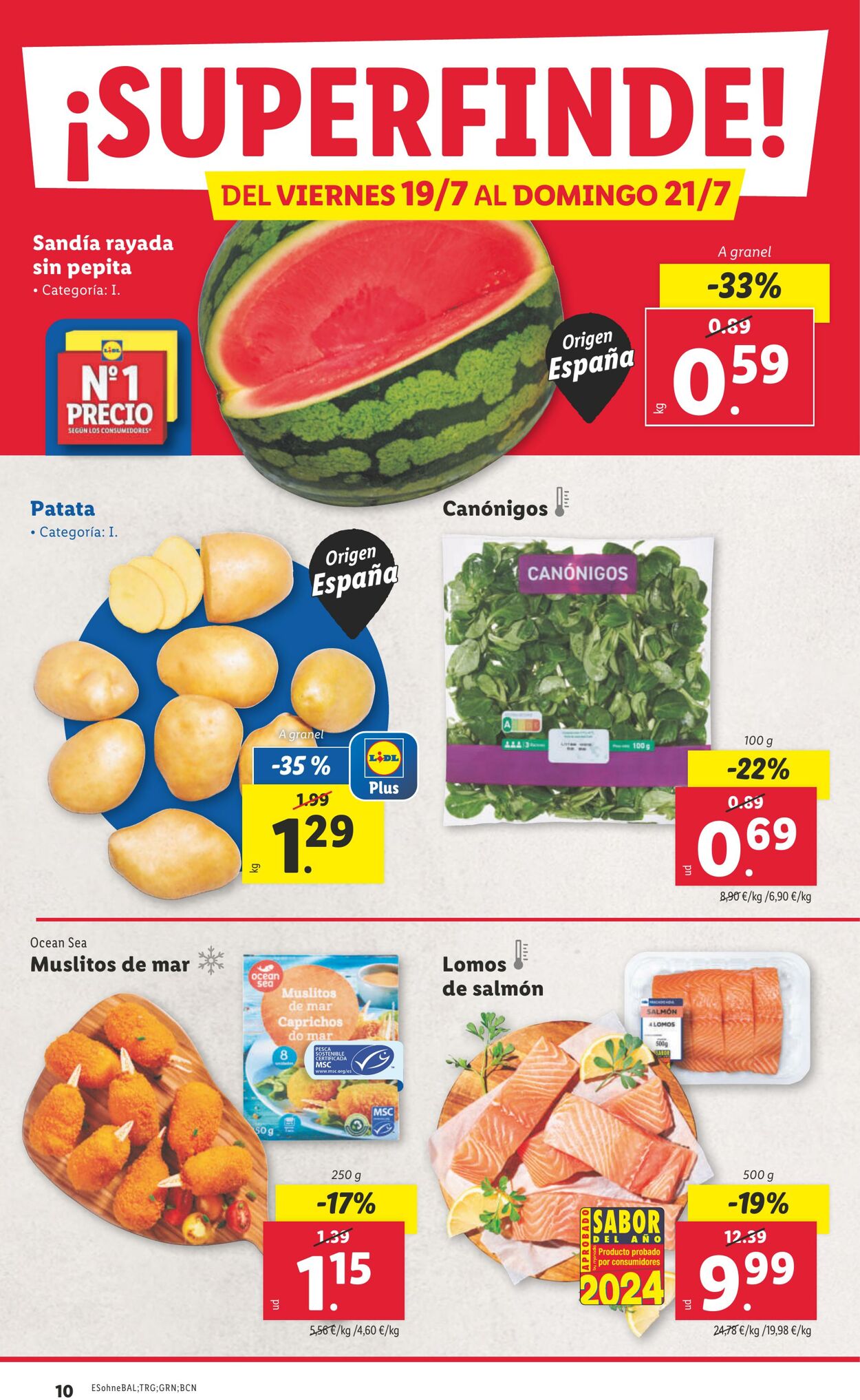 Folleto Lidl 15.07.2024 - 21.07.2024