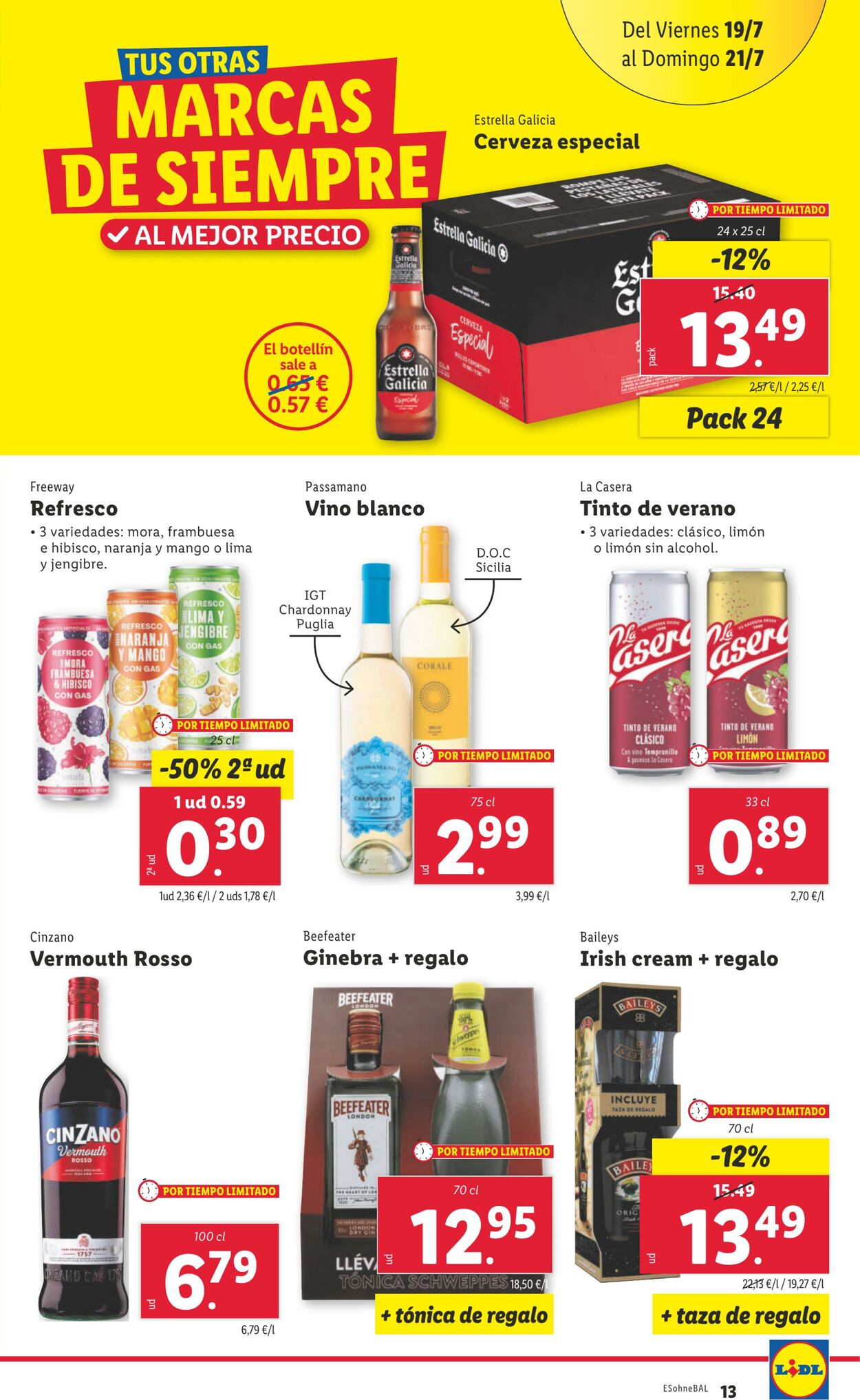 Folleto Lidl 15.07.2024 - 21.07.2024