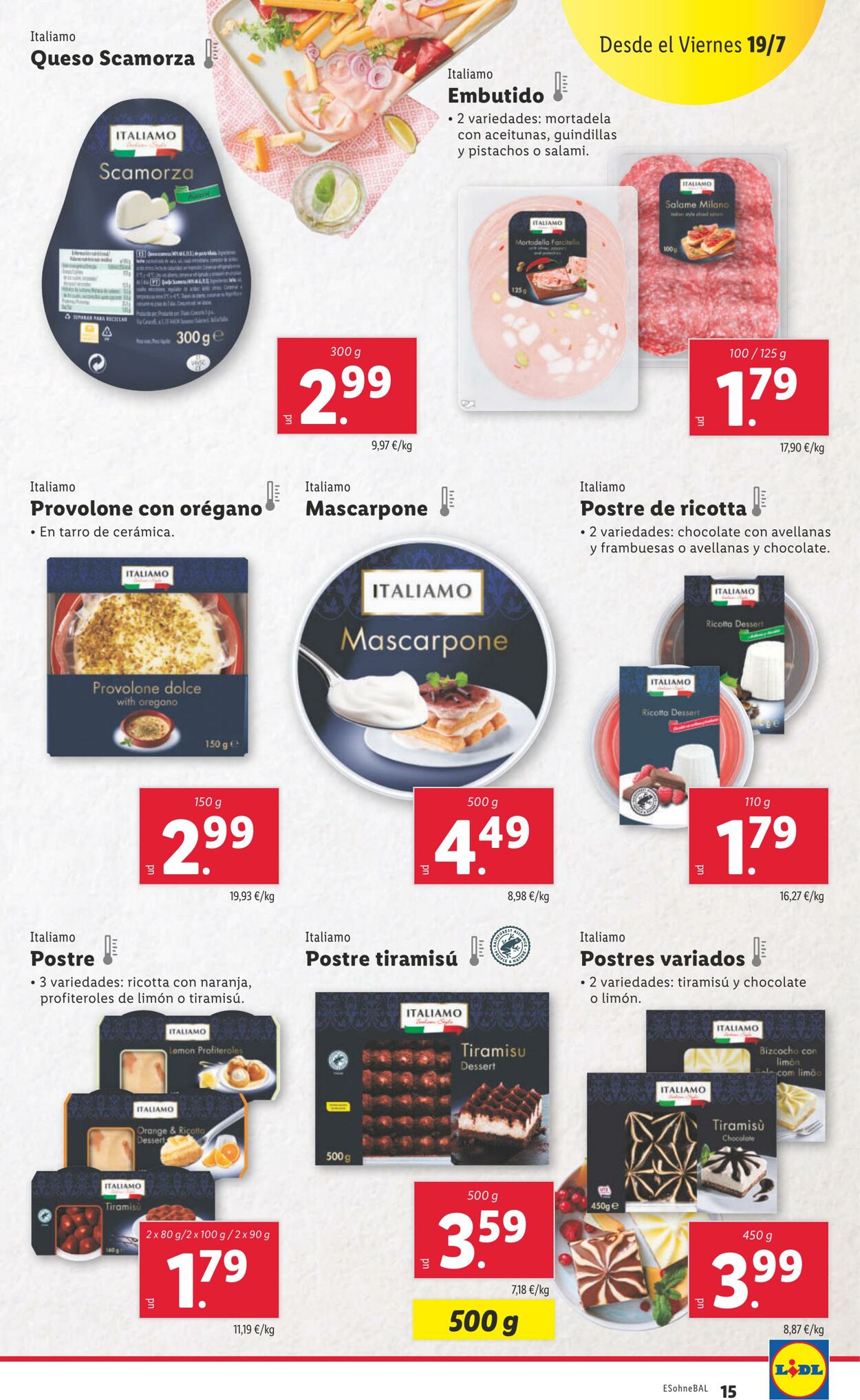 Folleto Lidl 15.07.2024 - 21.07.2024