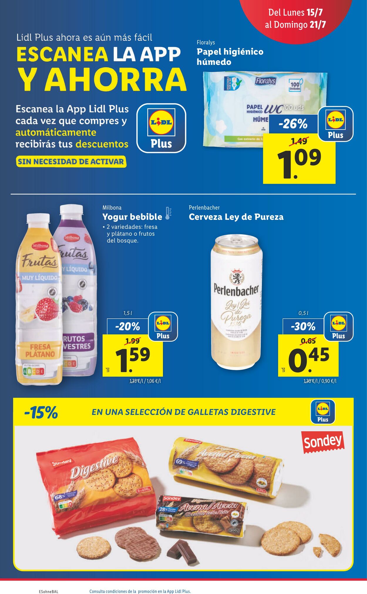 Folleto Lidl 15.07.2024 - 21.07.2024