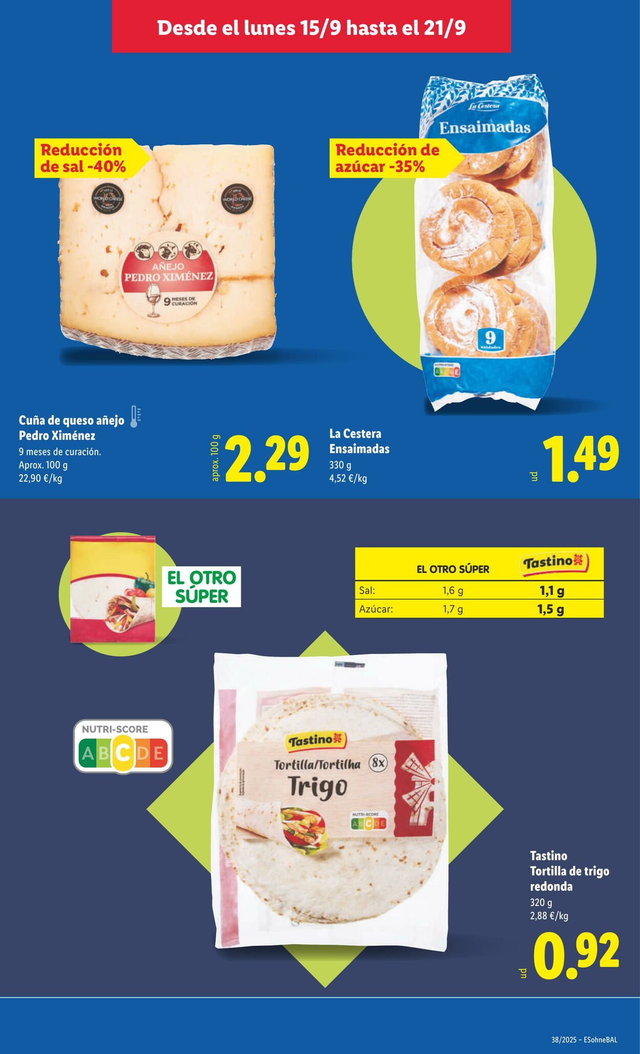 Folleto Lidl 15.09.2025 - 21.09.2025