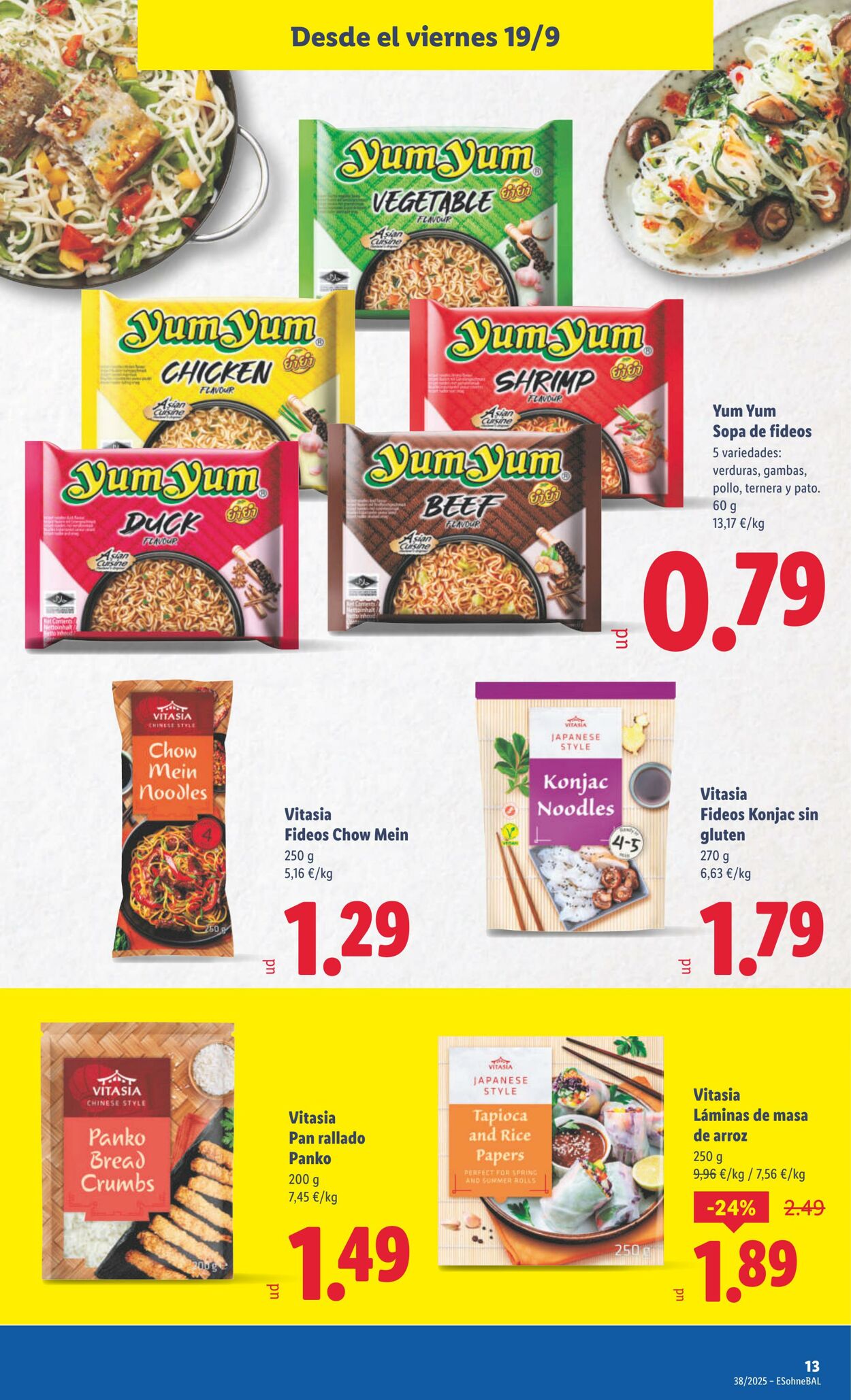 Folleto Lidl 15.09.2025 - 21.09.2025