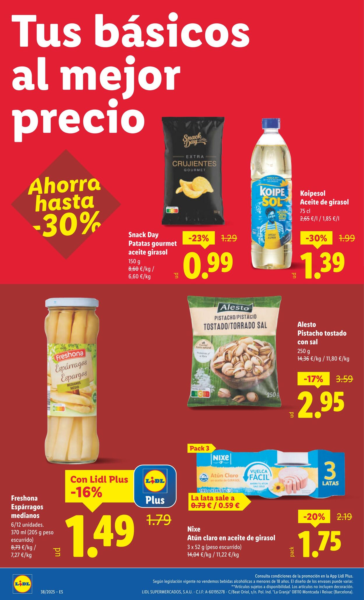 Folleto Lidl 15.09.2025 - 21.09.2025