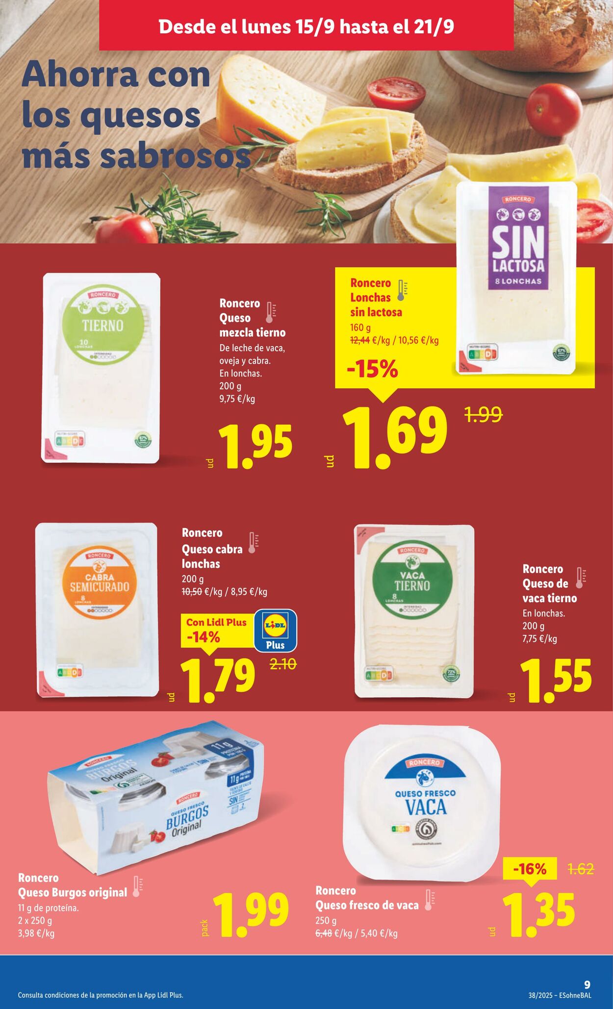 Folleto Lidl 15.09.2025 - 21.09.2025