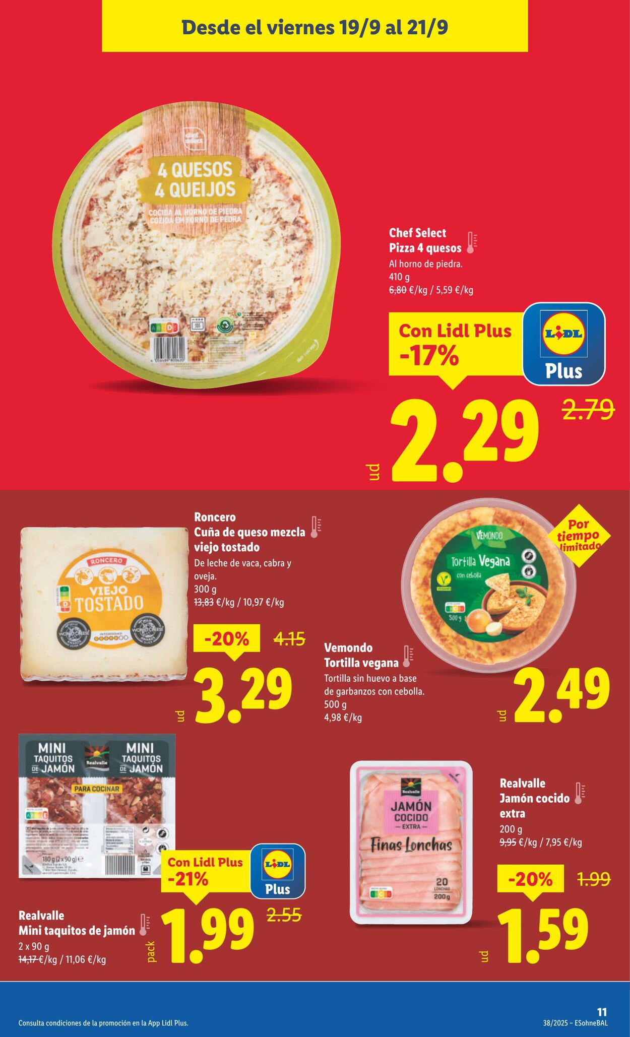 Folleto Lidl 15.09.2025 - 21.09.2025