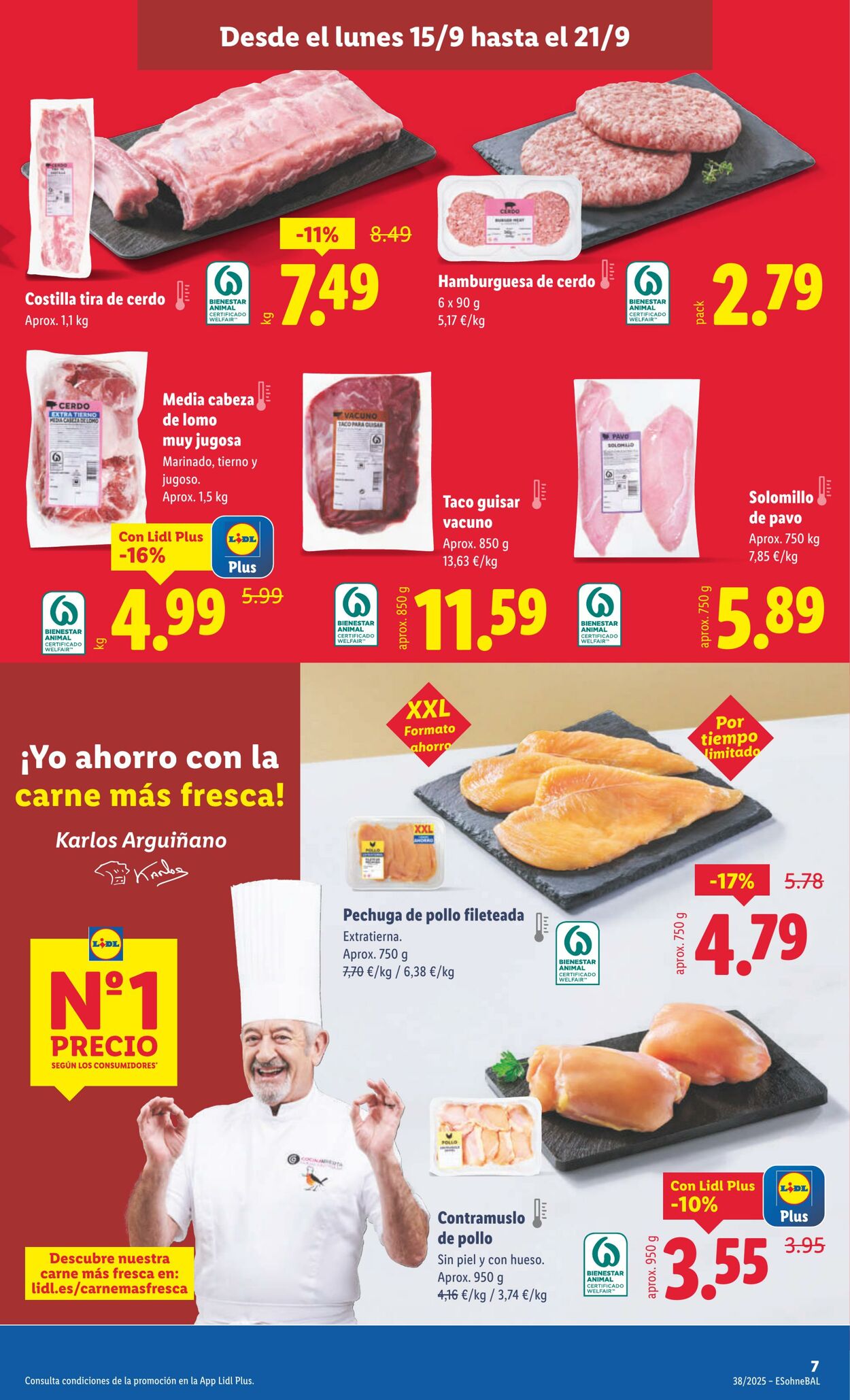 Folleto Lidl 15.09.2025 - 21.09.2025