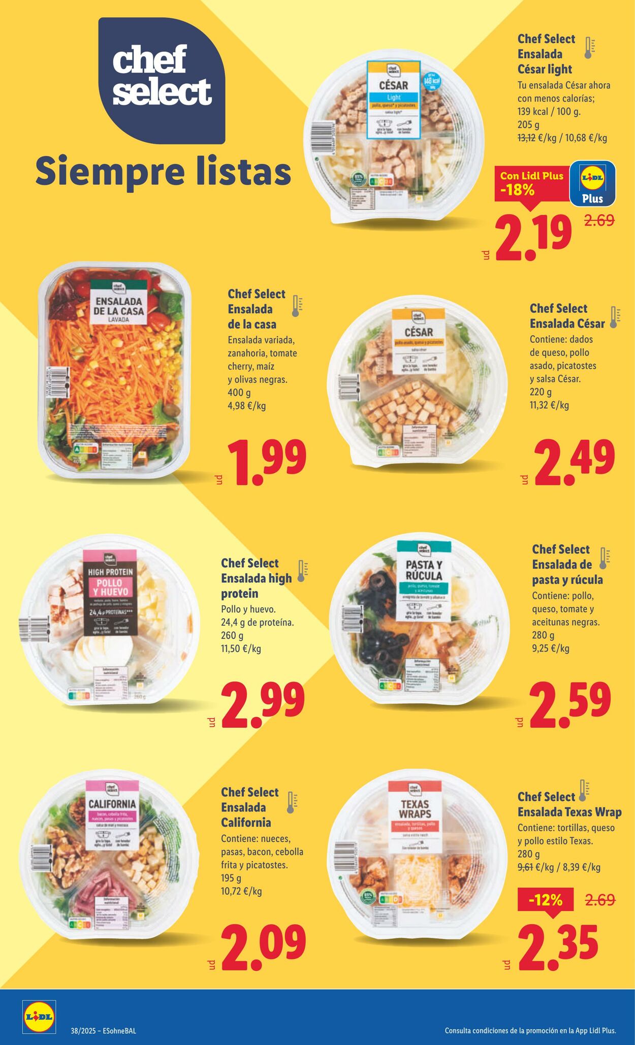 Folleto Lidl 15.09.2025 - 21.09.2025